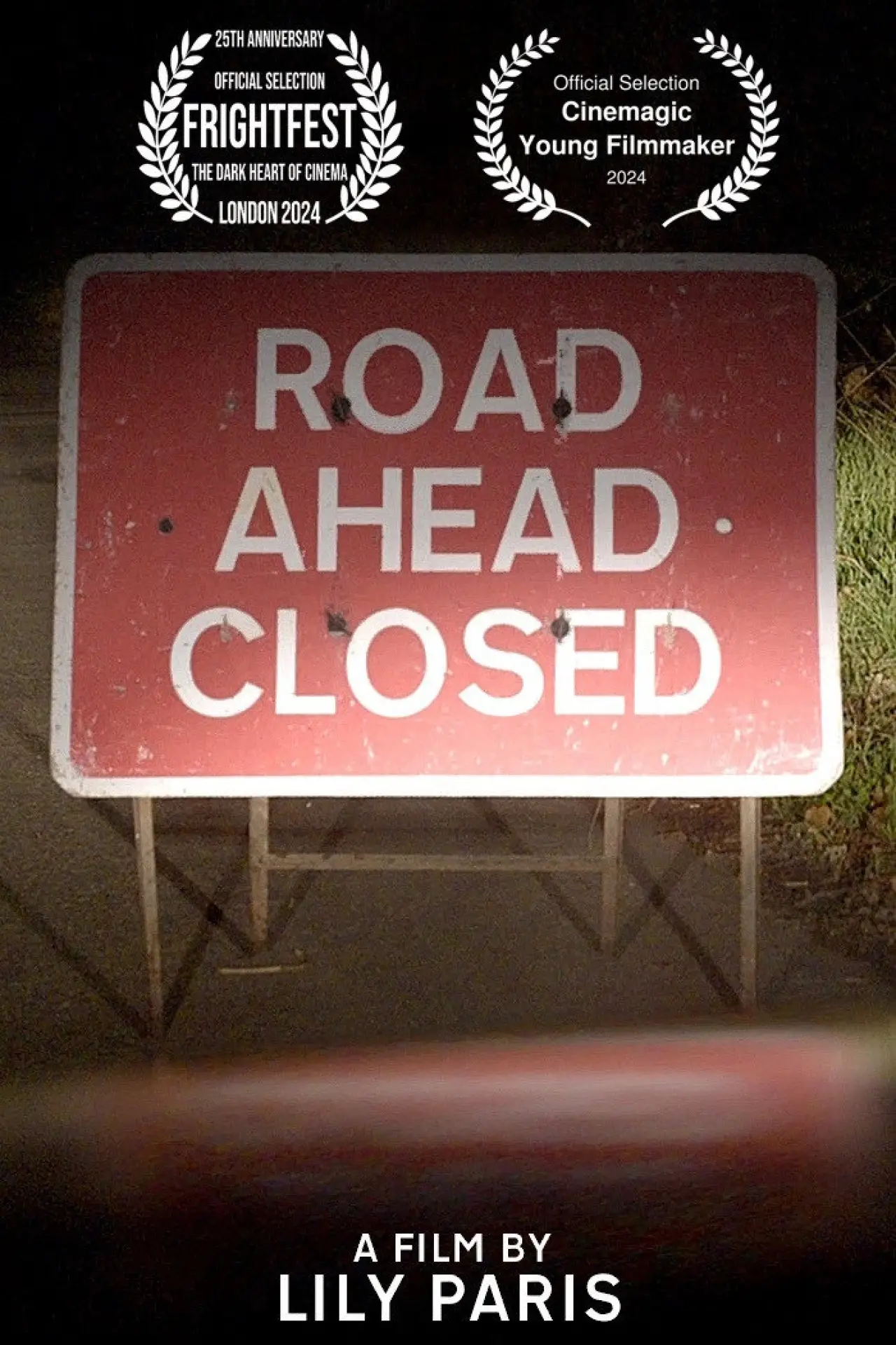 Movie poster "Road Ahead Closed"