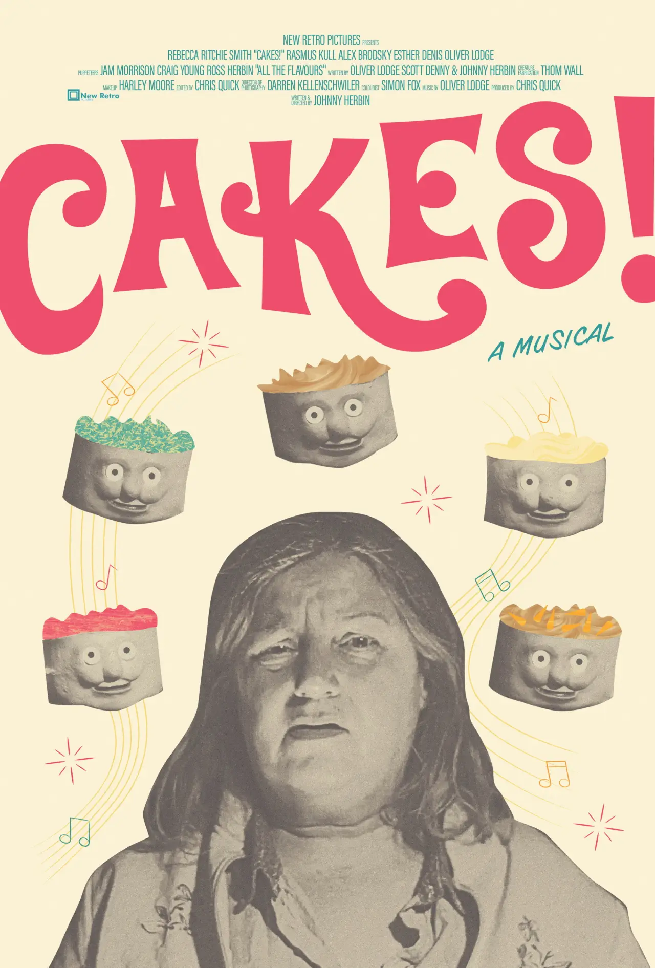 Movie poster "Cakes!"