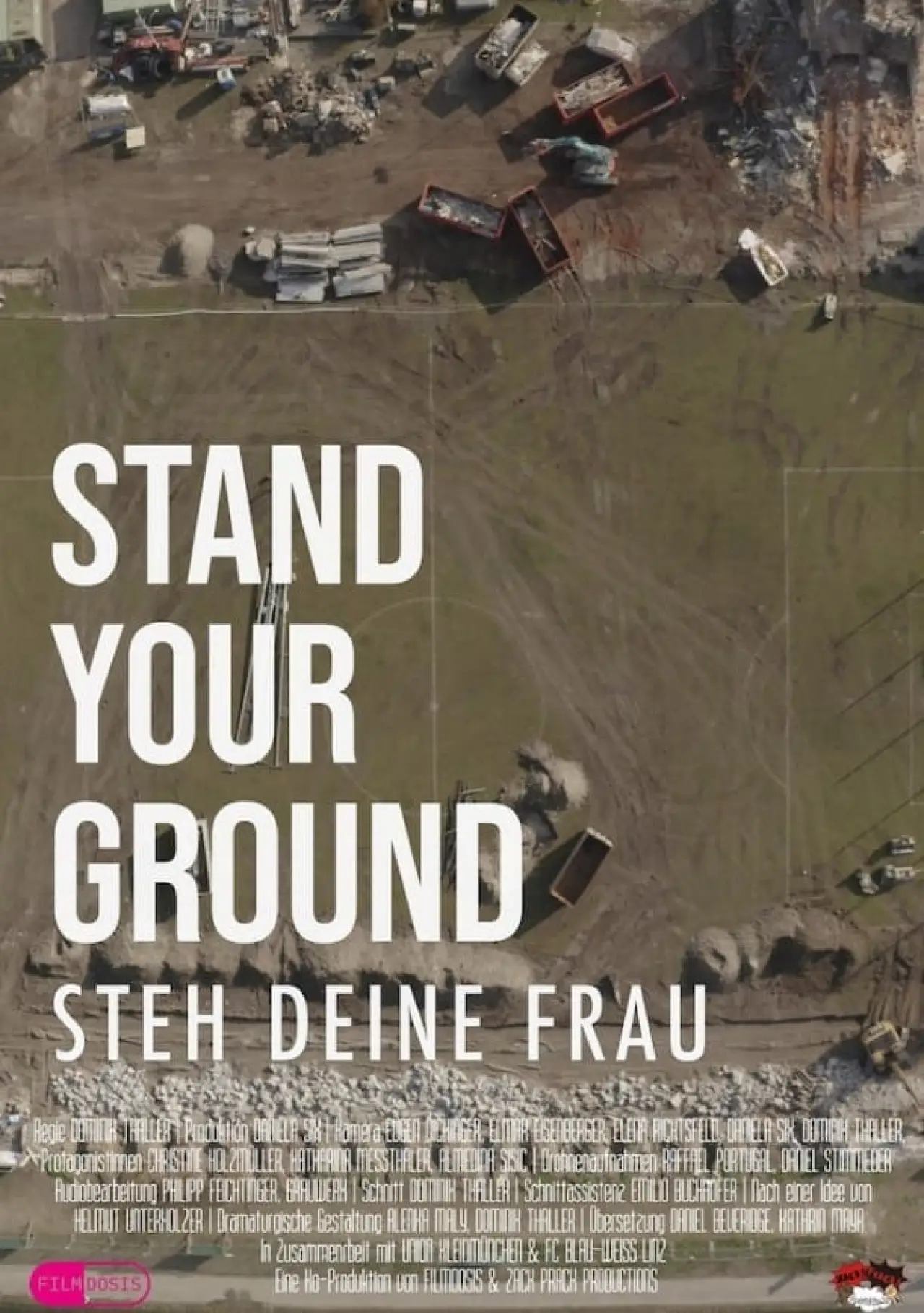 Movie poster "Stand your Ground - Steh deine Frau"