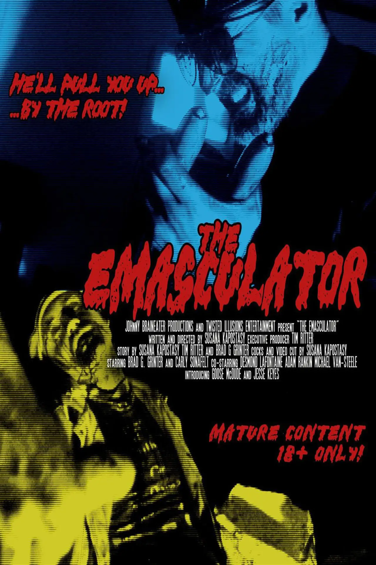 Movie poster "The Emasculator"