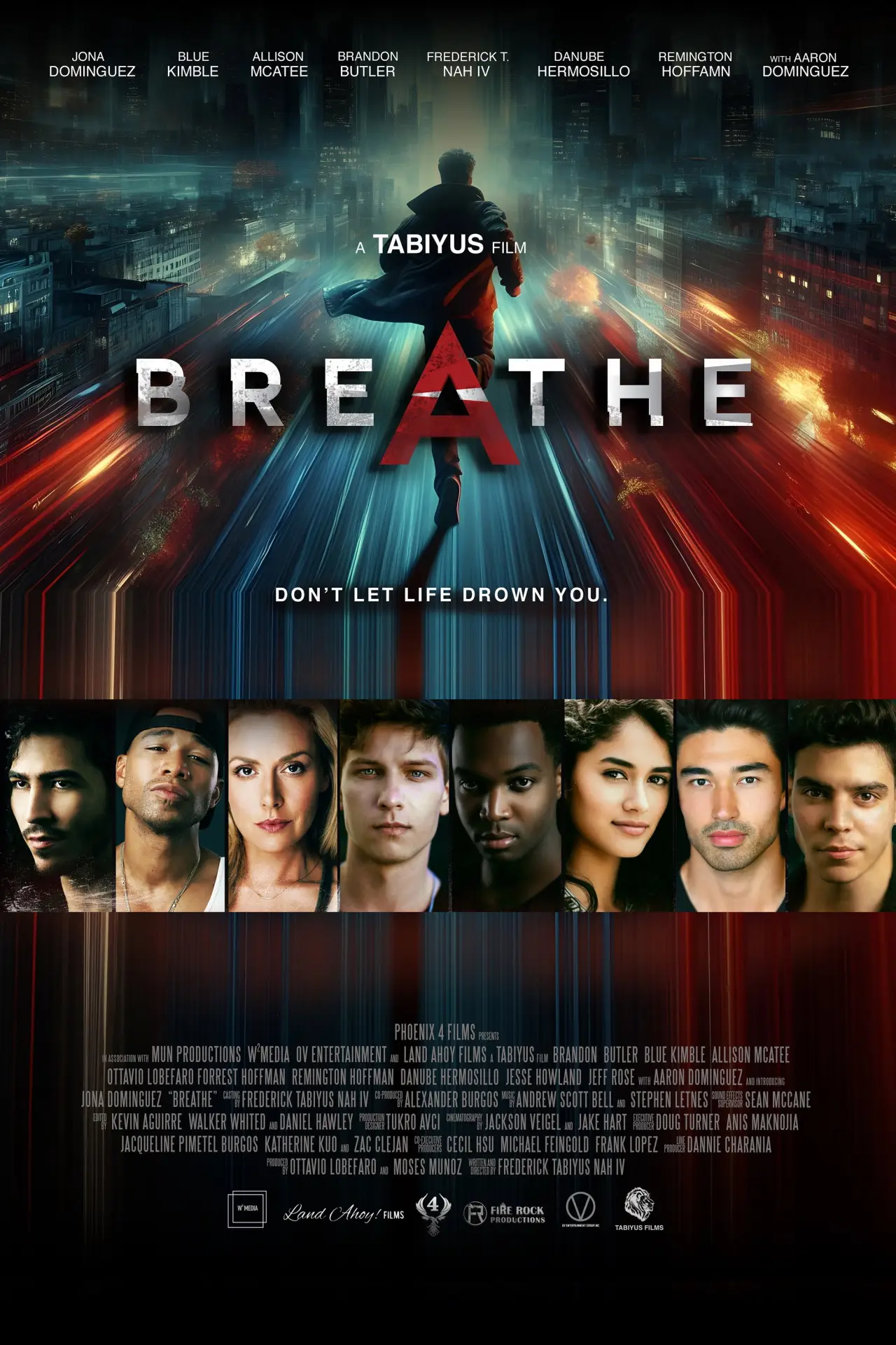 Movie poster "Breathe: A Tabiyus Film"