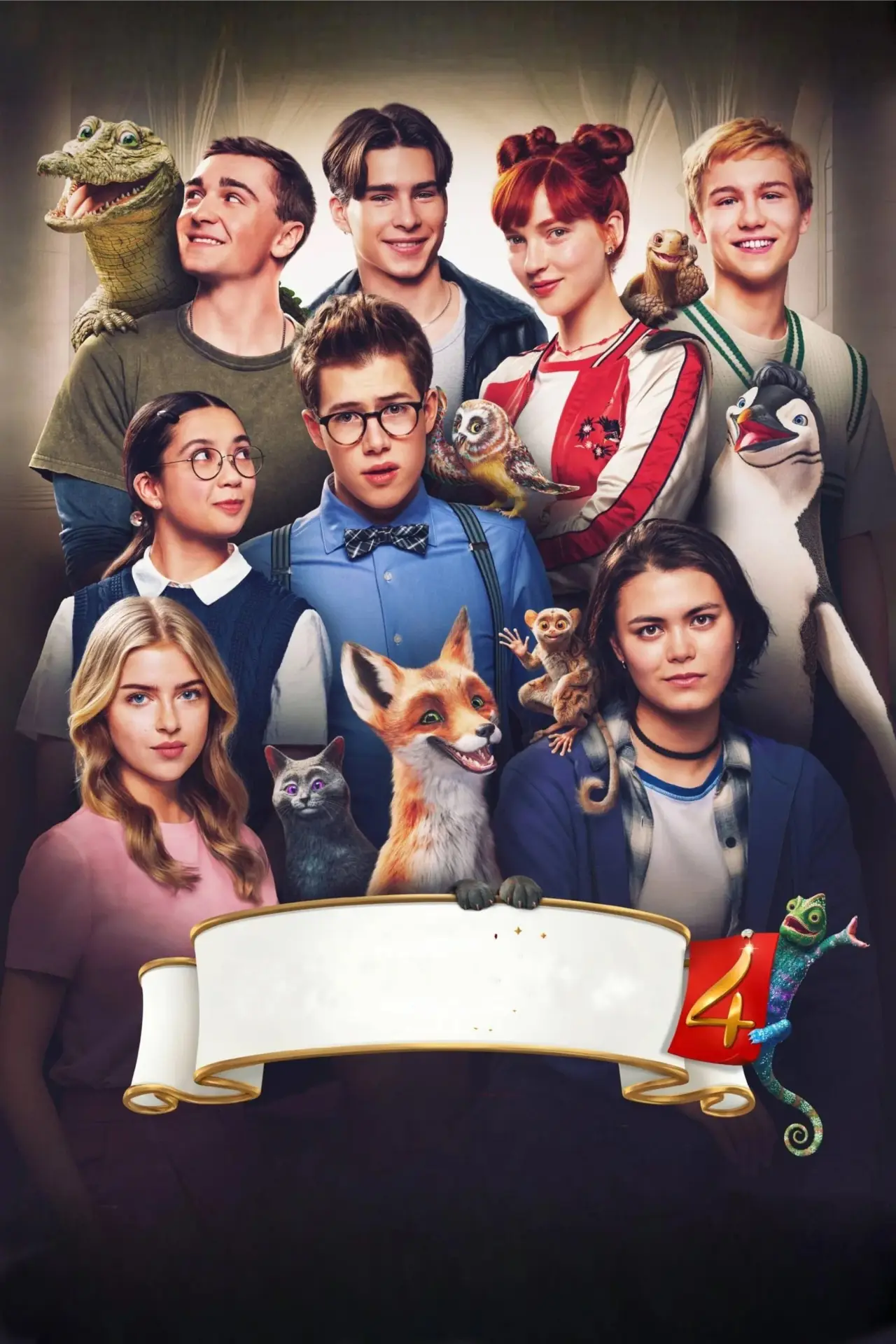 Movie poster "School of Magical Animals 4"