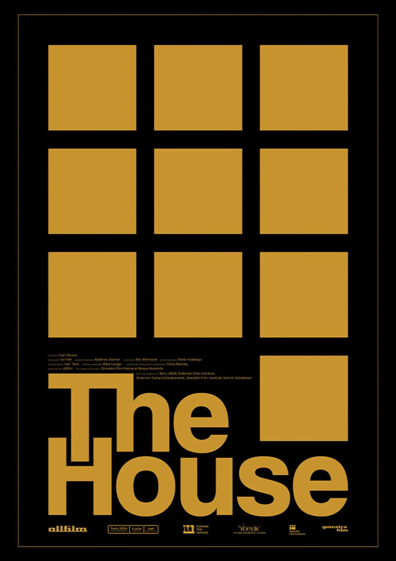 Movie poster "The House"