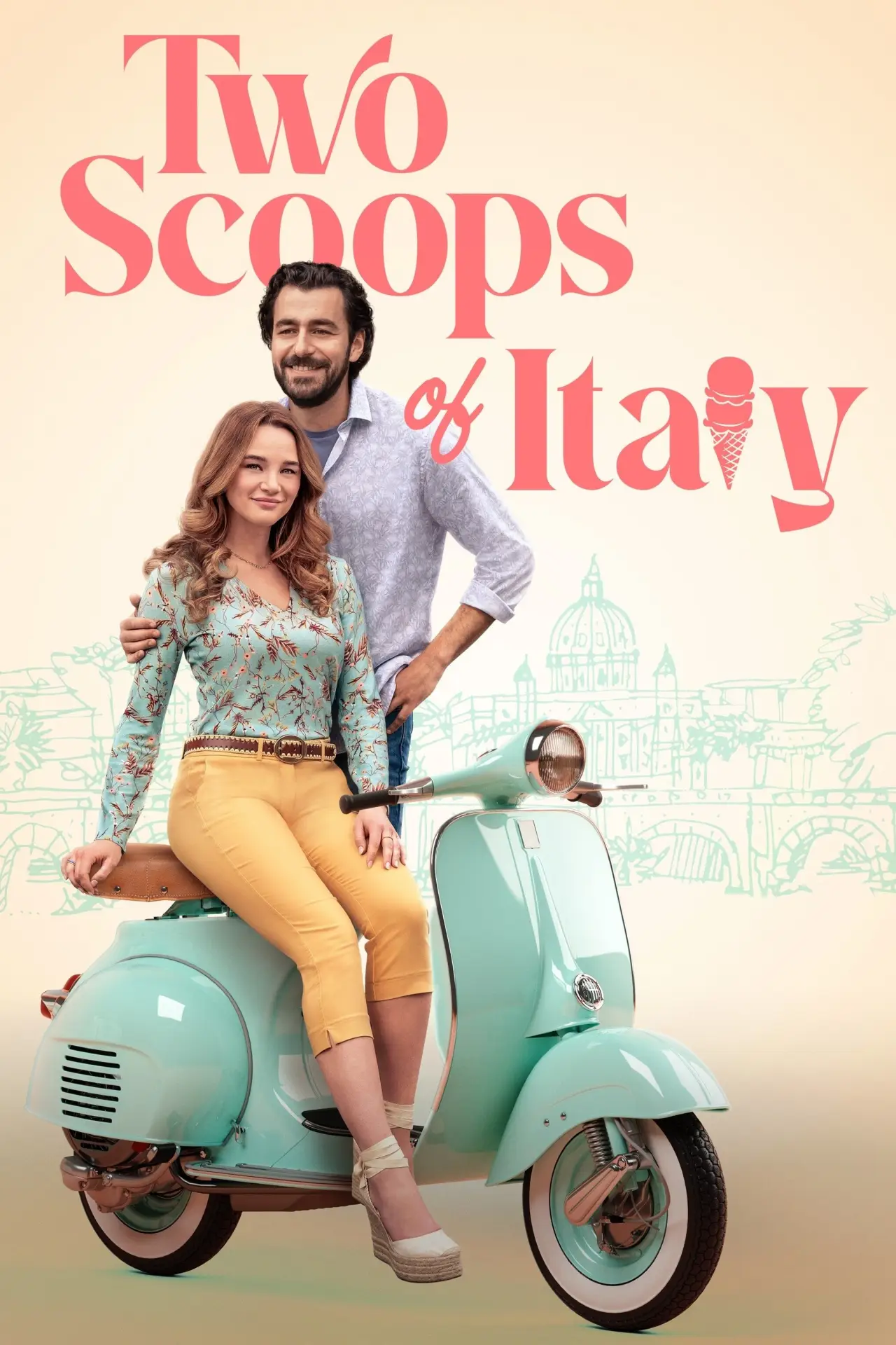 Movie poster "Two Scoops of Italy"