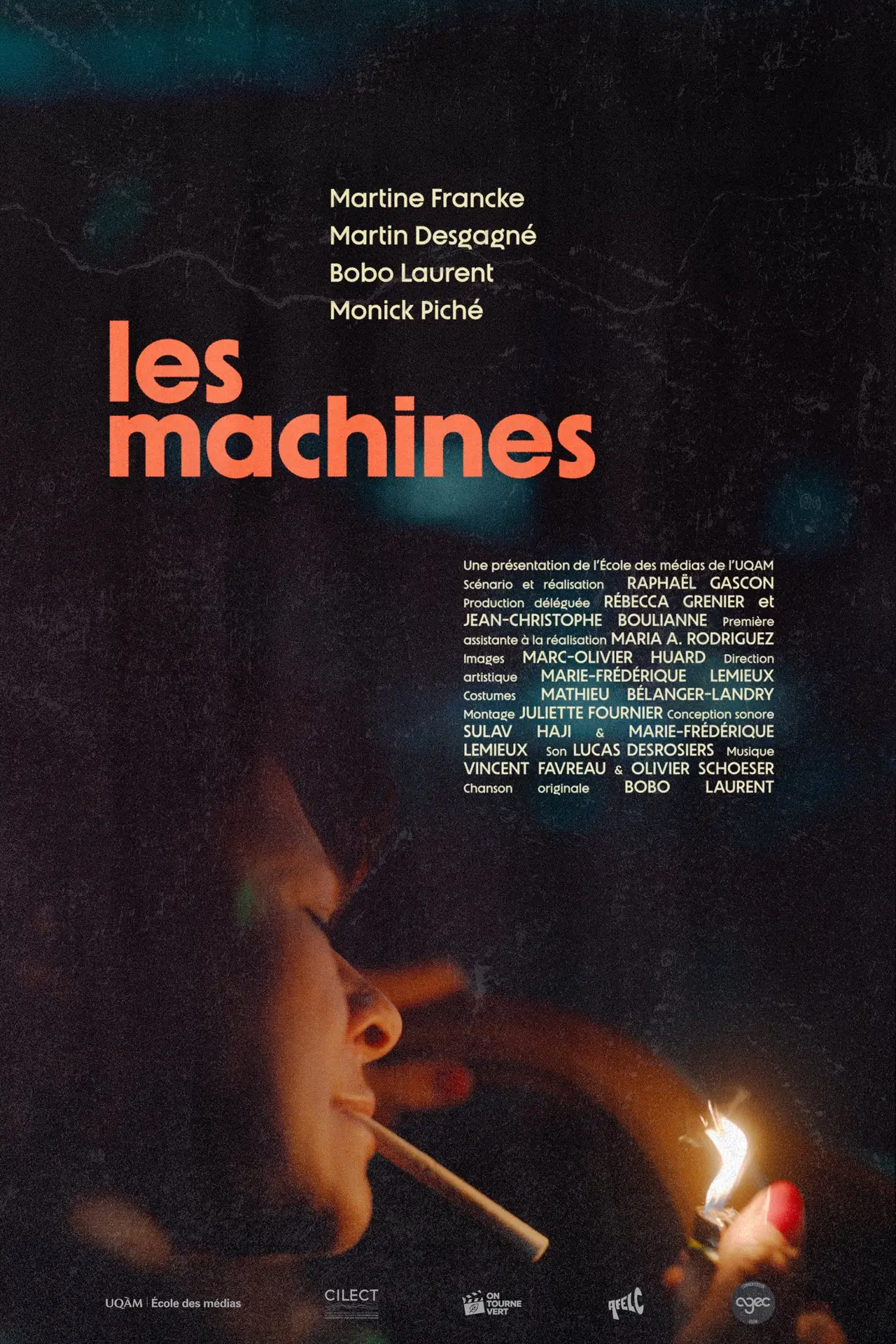 Movie poster "Les Machines"