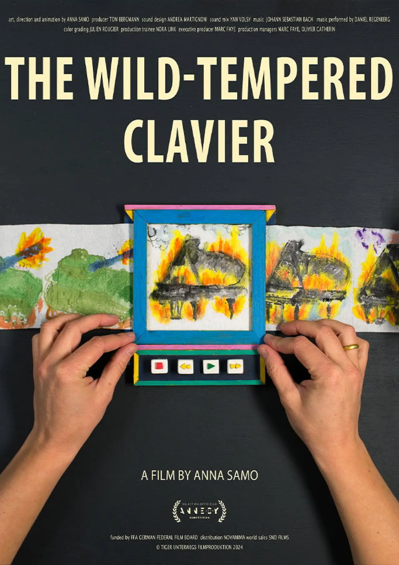 Movie poster "The Wild-Tempered Clavier"