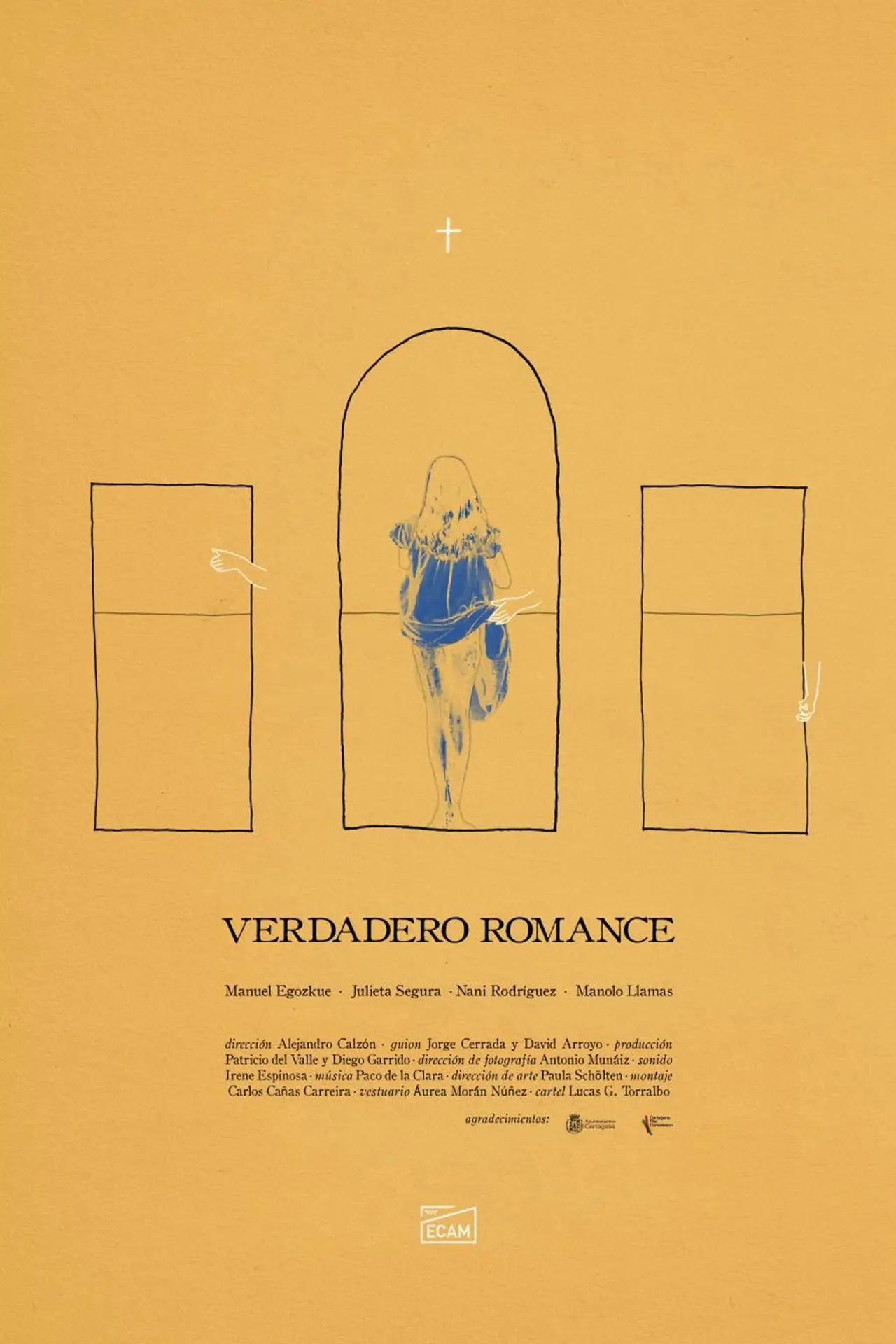 Movie poster "Verdadero romance"