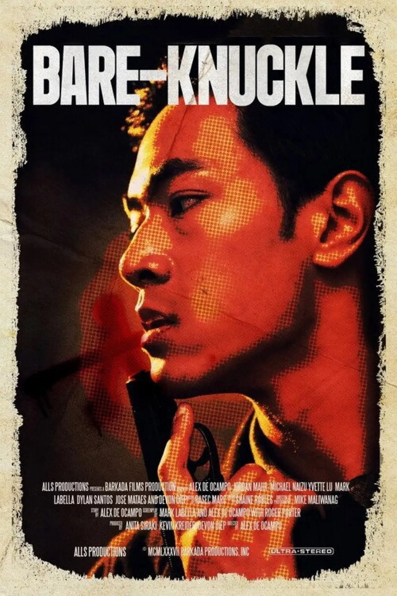 Movie poster "Bare-Knuckle"
