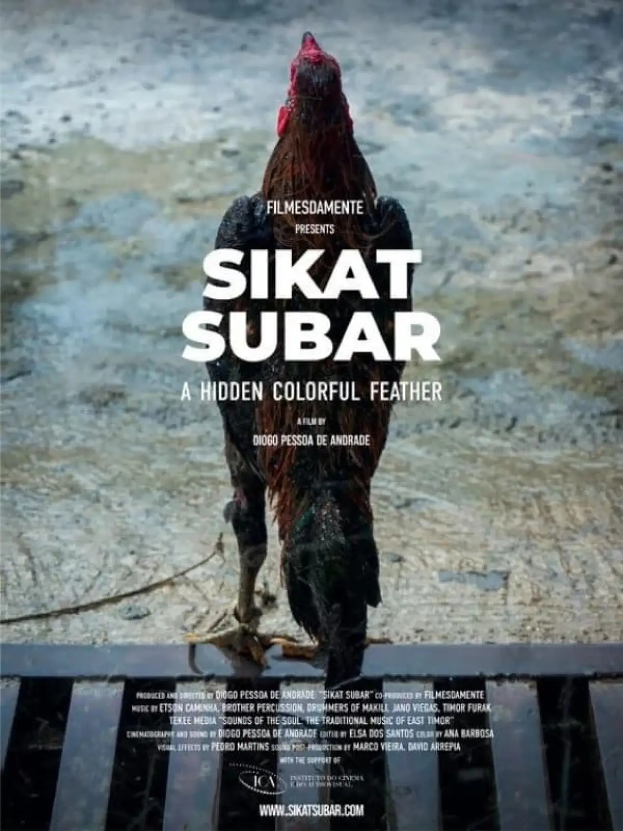 Movie poster "Sikat Subar A hidden Colorful feather"