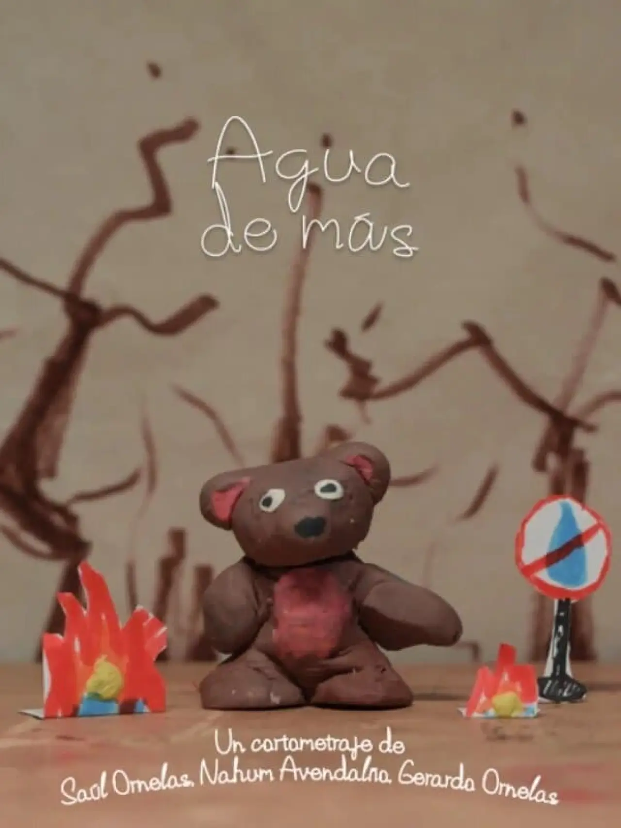 Movie poster "Agua de más"