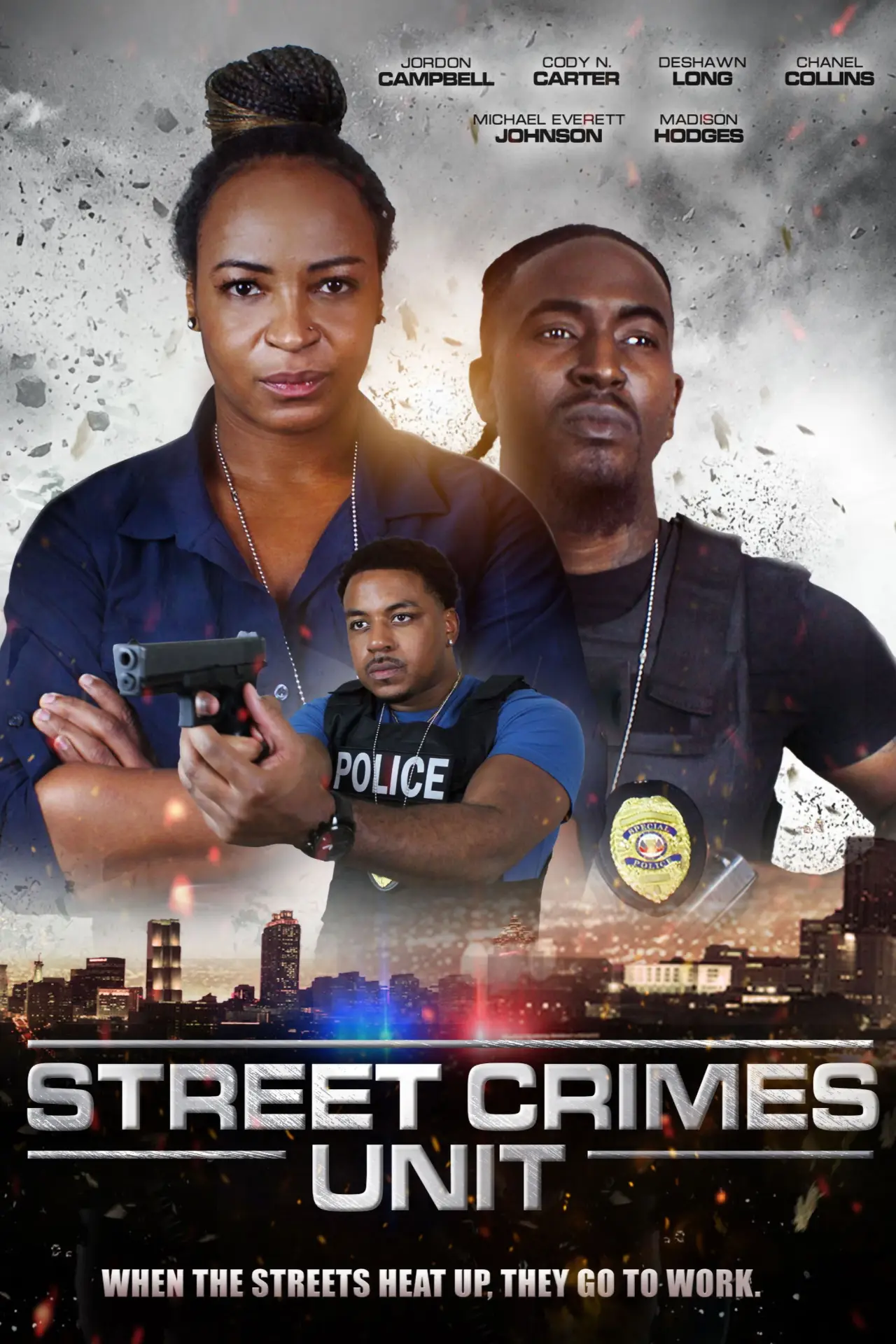 Movie poster "Street Crimes Unit"