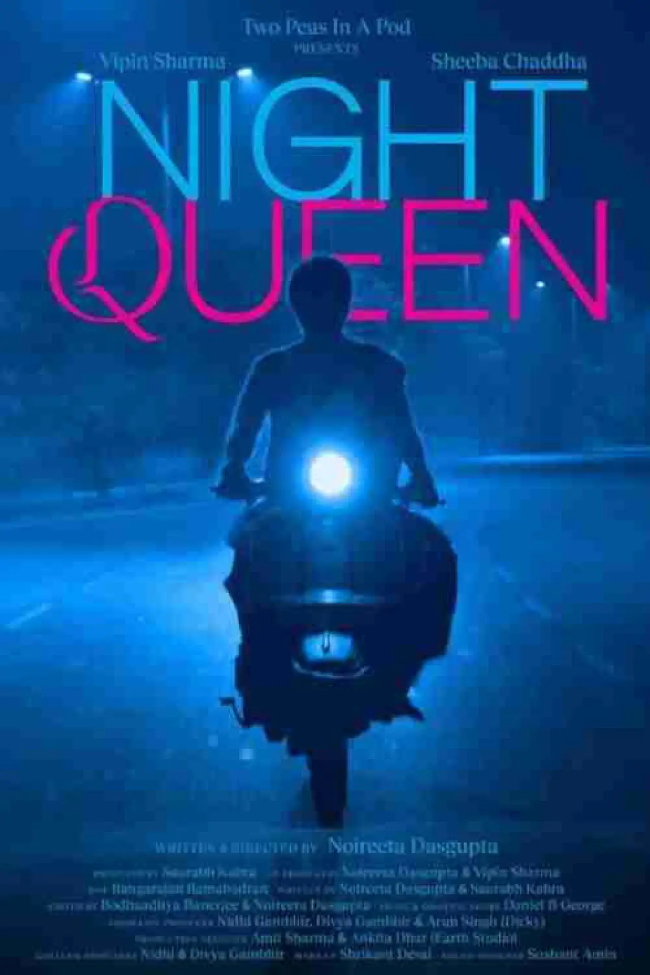 Movie poster "Night Queen"