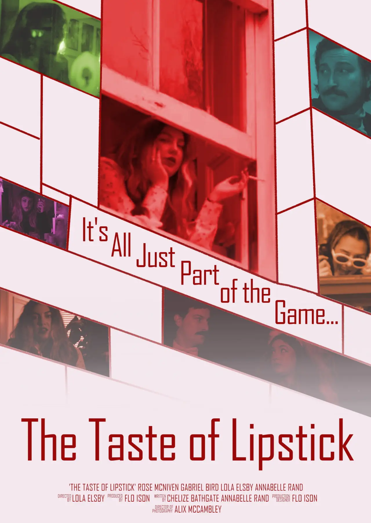 Movie poster "The Taste of Lipstick"