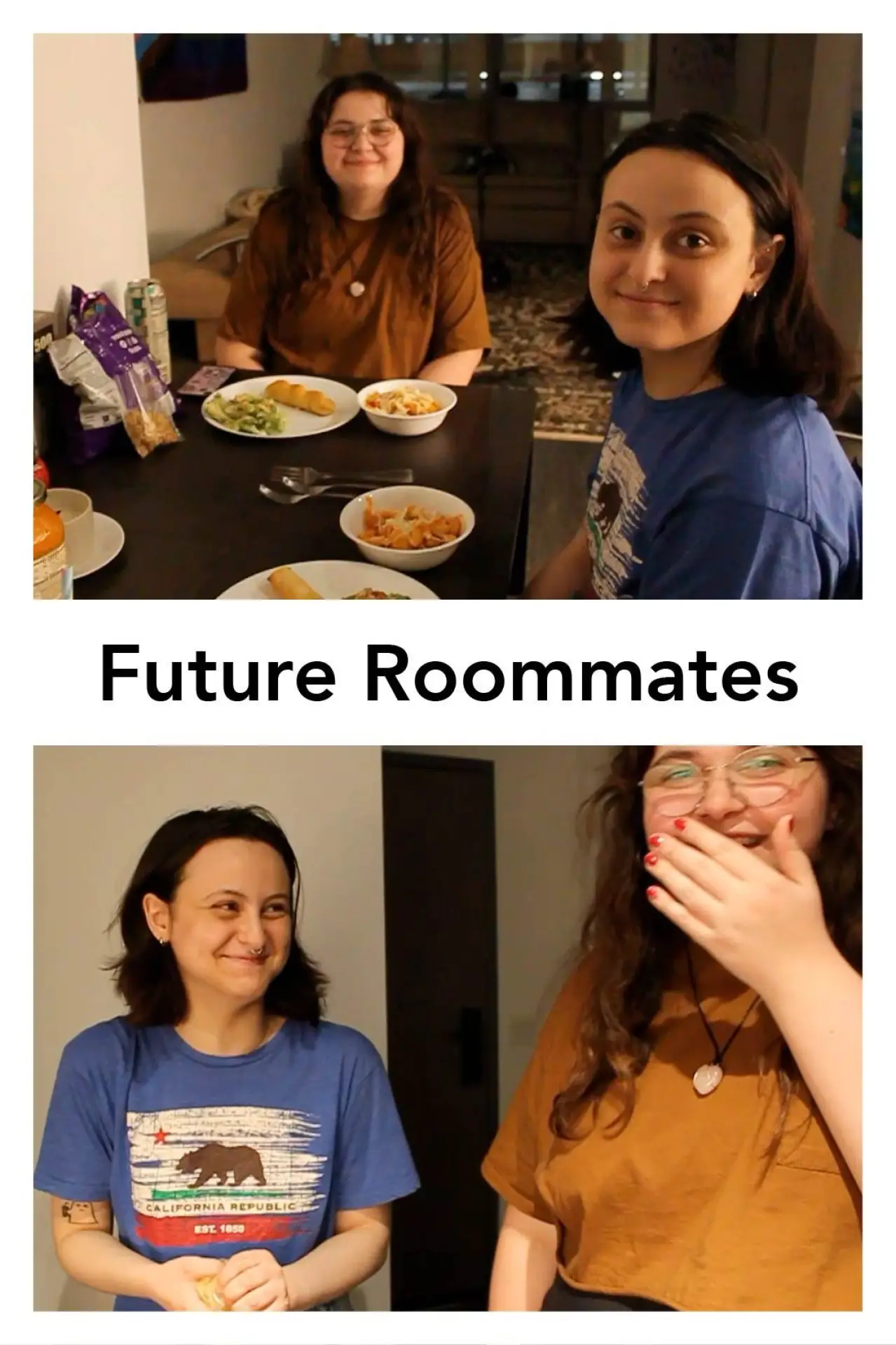 Movie poster "Future Roommates"