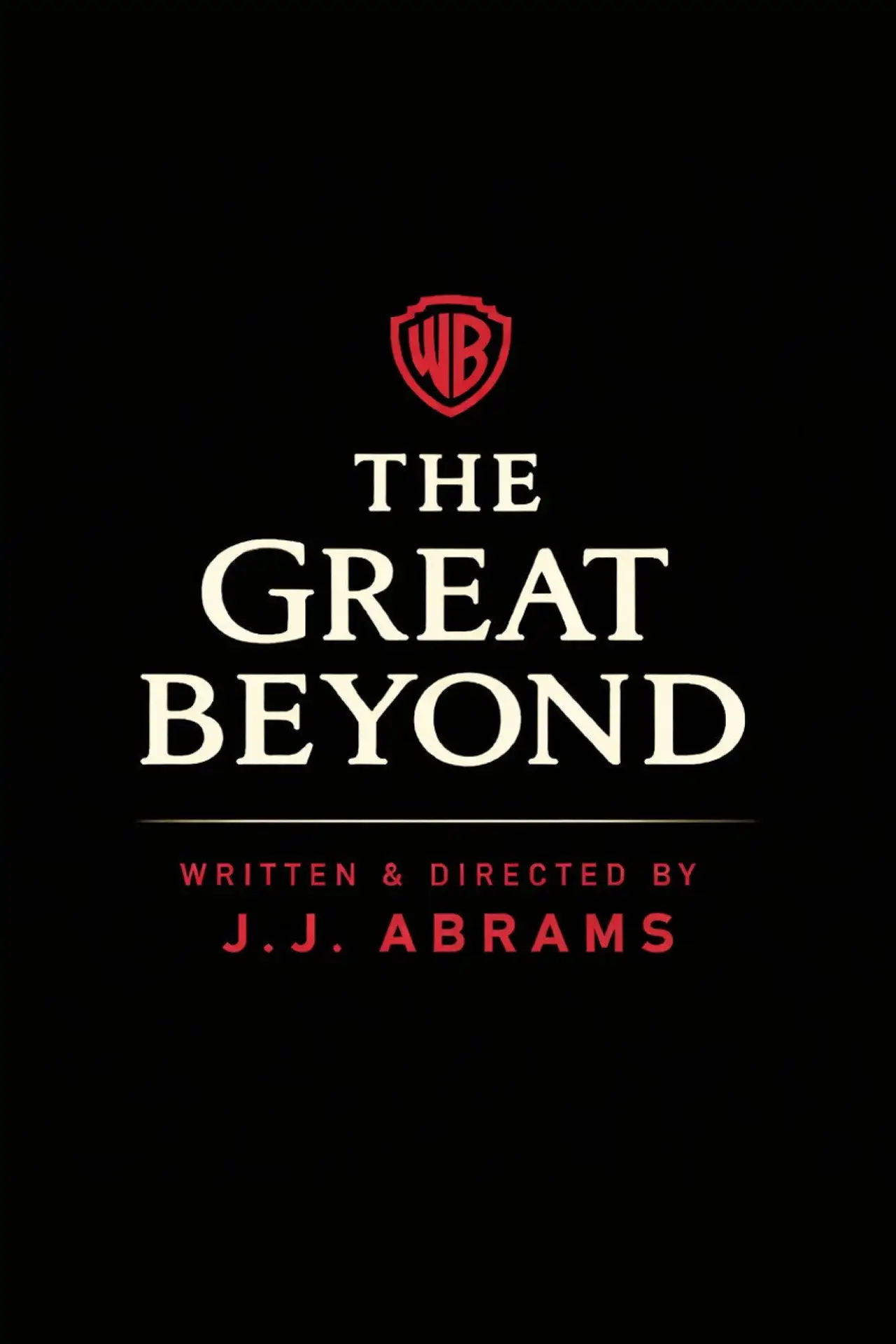 Movie poster "The Great Beyond"