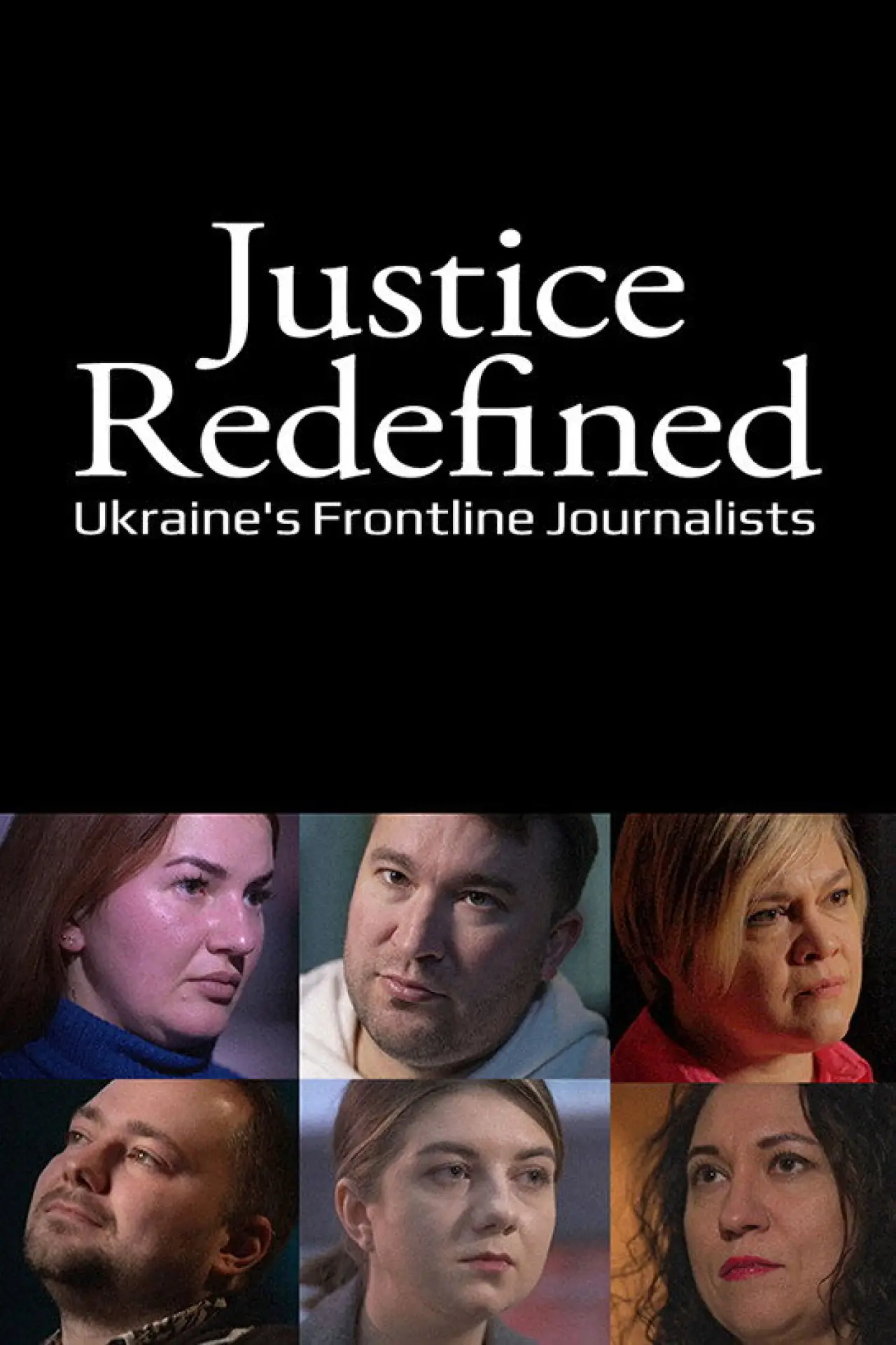 Movie poster "Justice Redefined: Ukraine