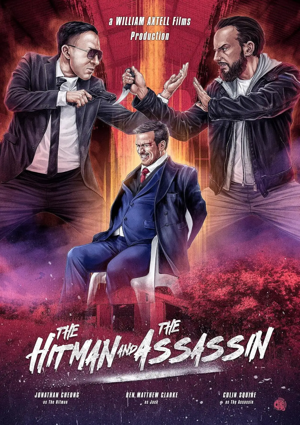Movie poster "The Hitman And The Assassin"