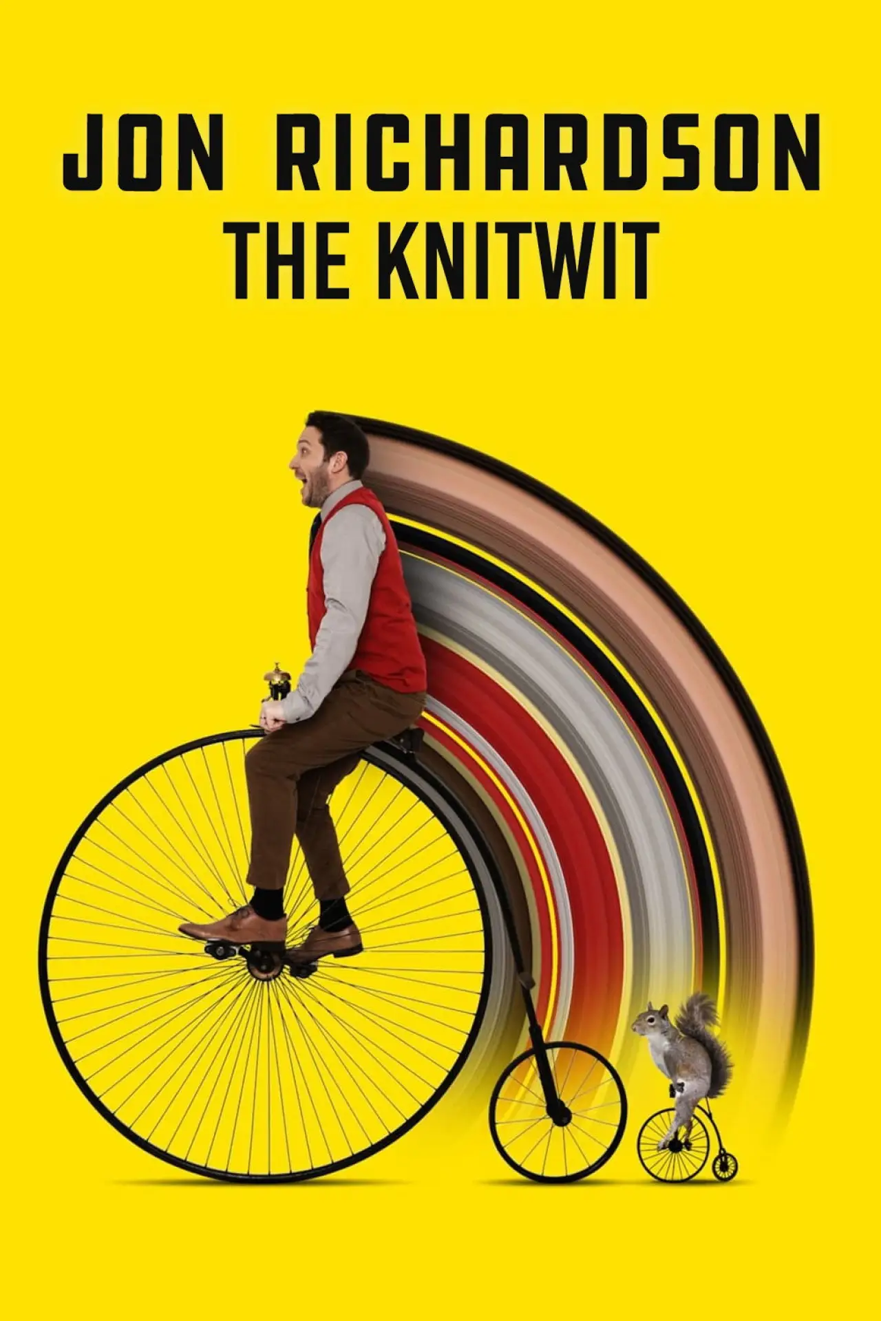 Movie poster "Jon Richardson: The Knitwit"