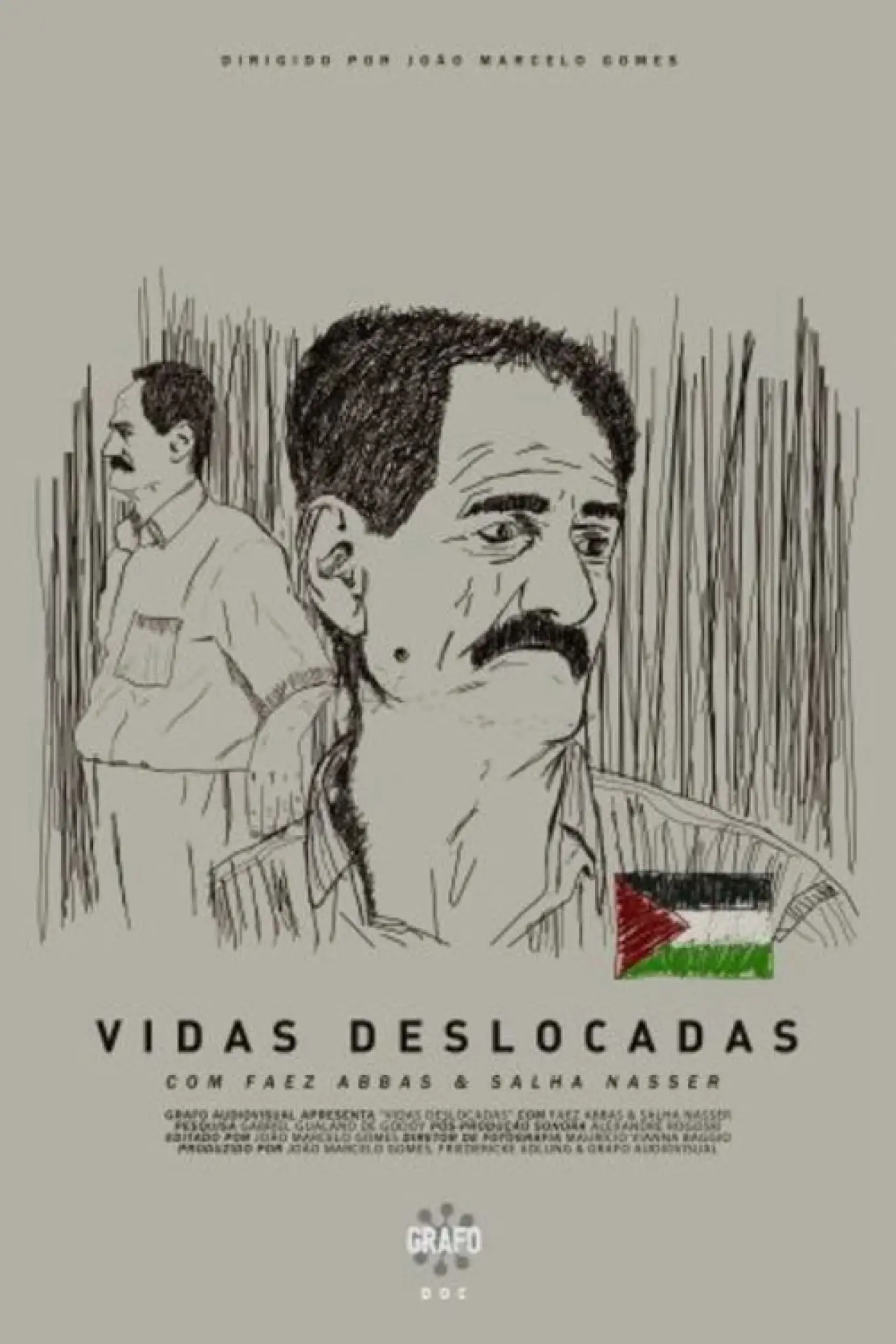 Movie poster "Displaced Lives"