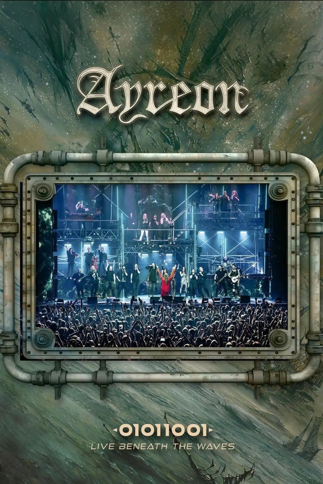 Movie poster "Ayreon: 01011001 - Live Beneath the Waves"