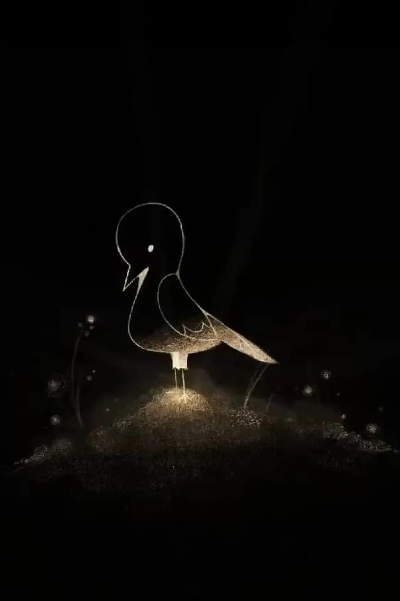 Movie poster "The Bird"