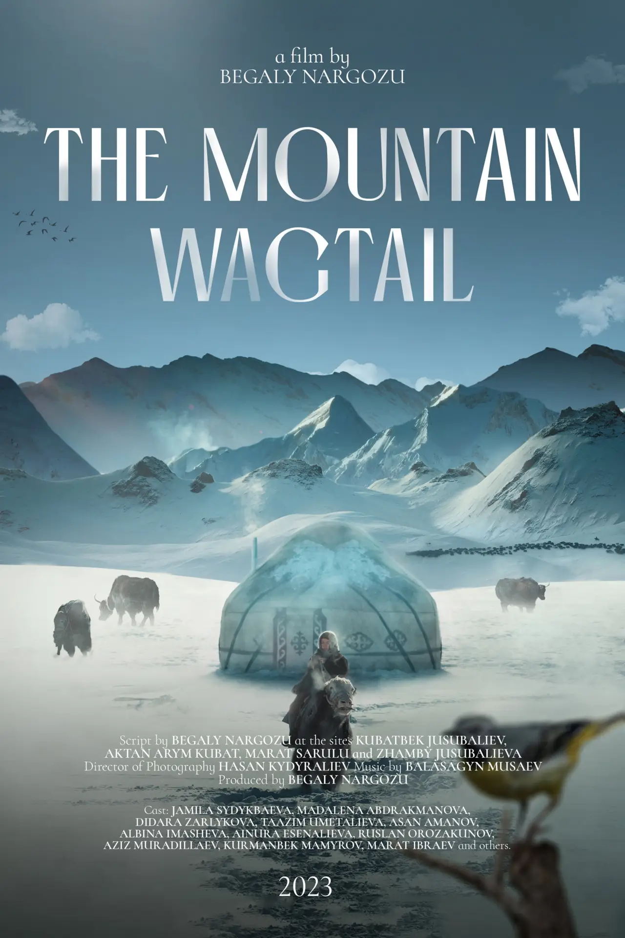 Movie poster "The Mountain Wagtail"