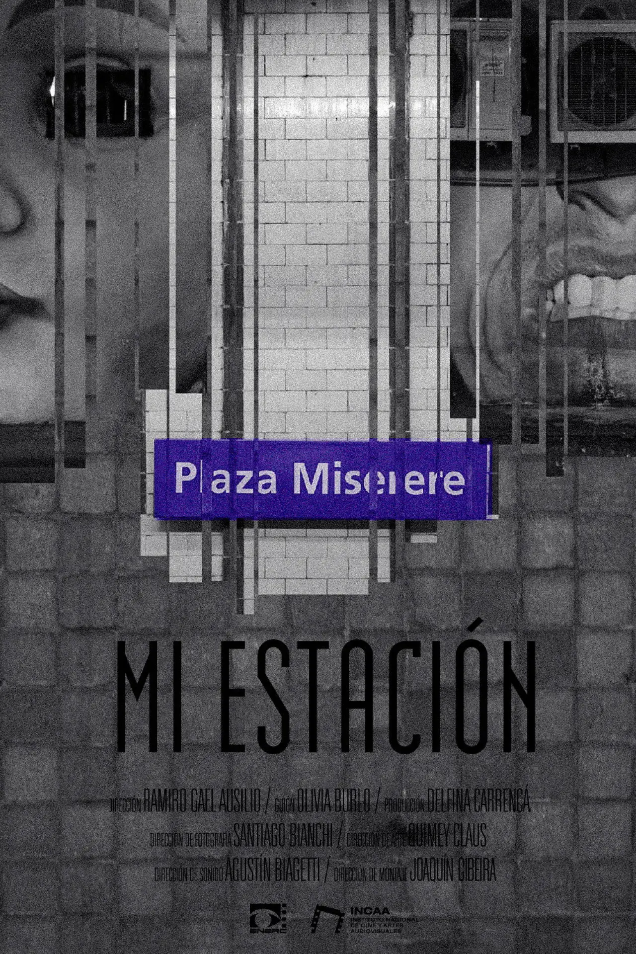 Movie poster "Mi Estación"