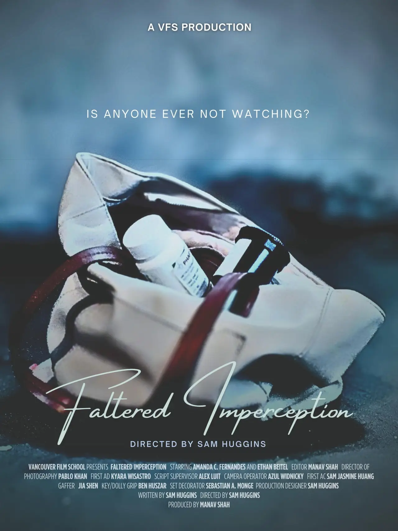 Movie poster "Faltered Imperception"