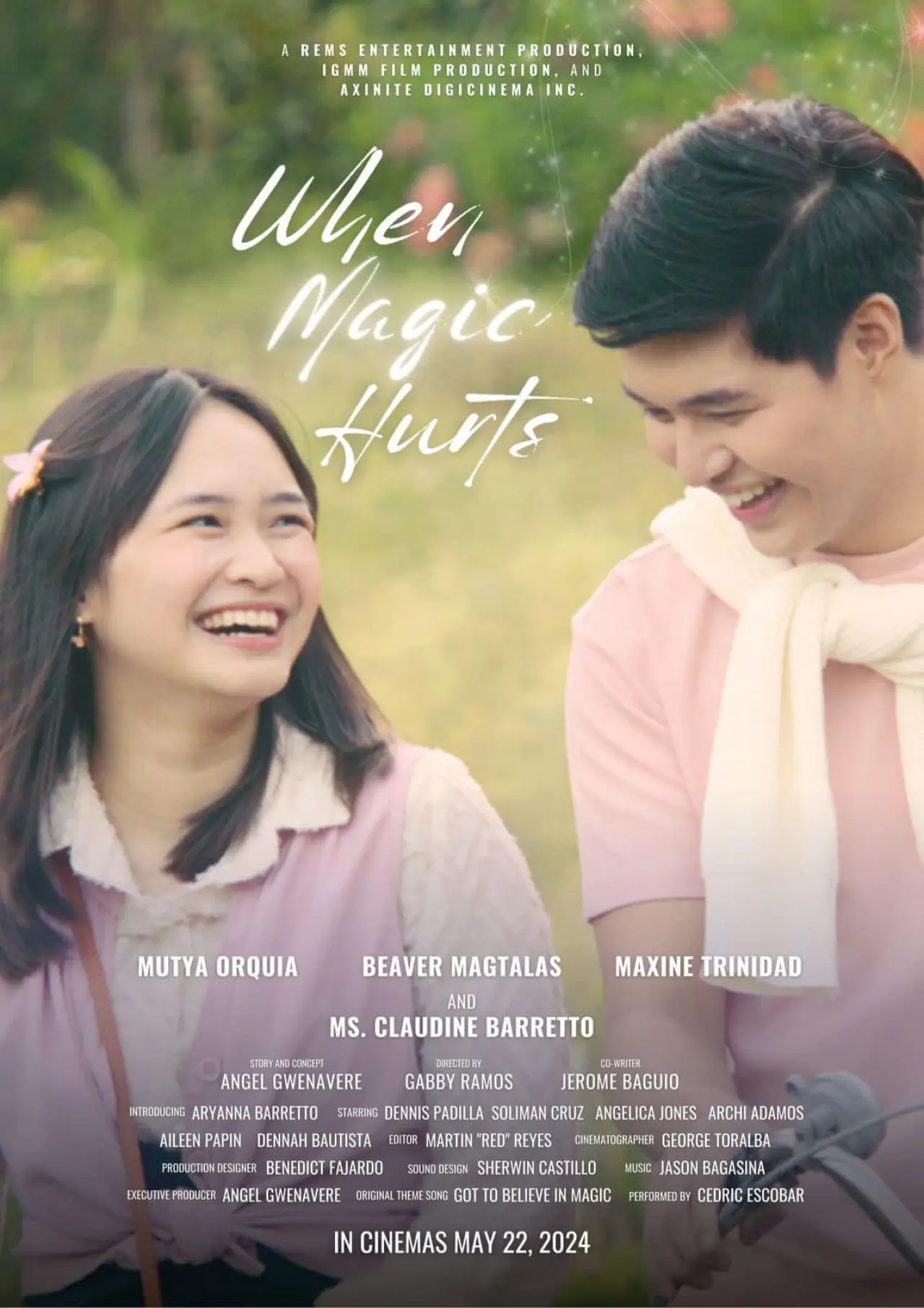 Movie poster "When Magic Hurts"