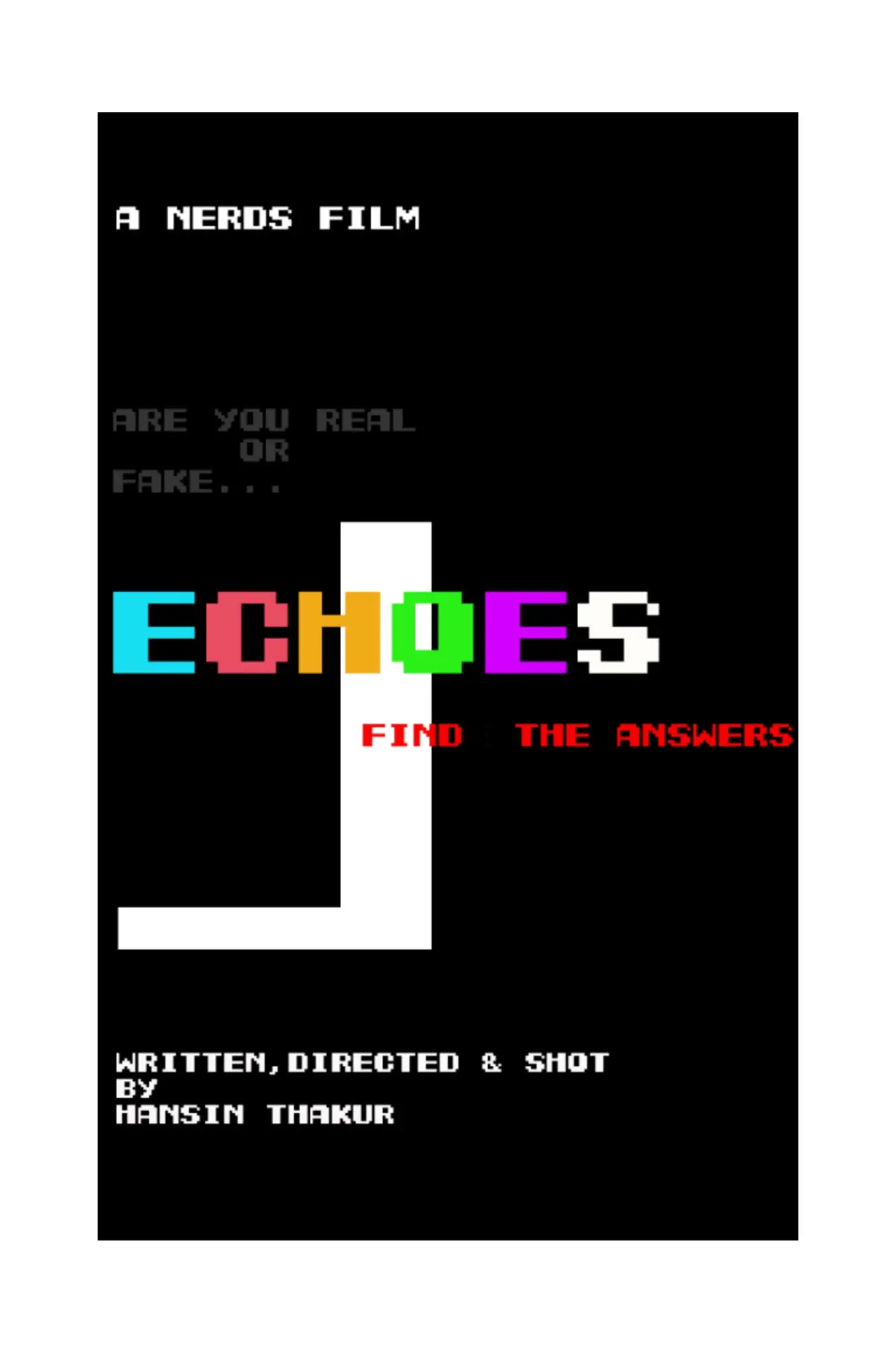 Movie poster "Echoes"