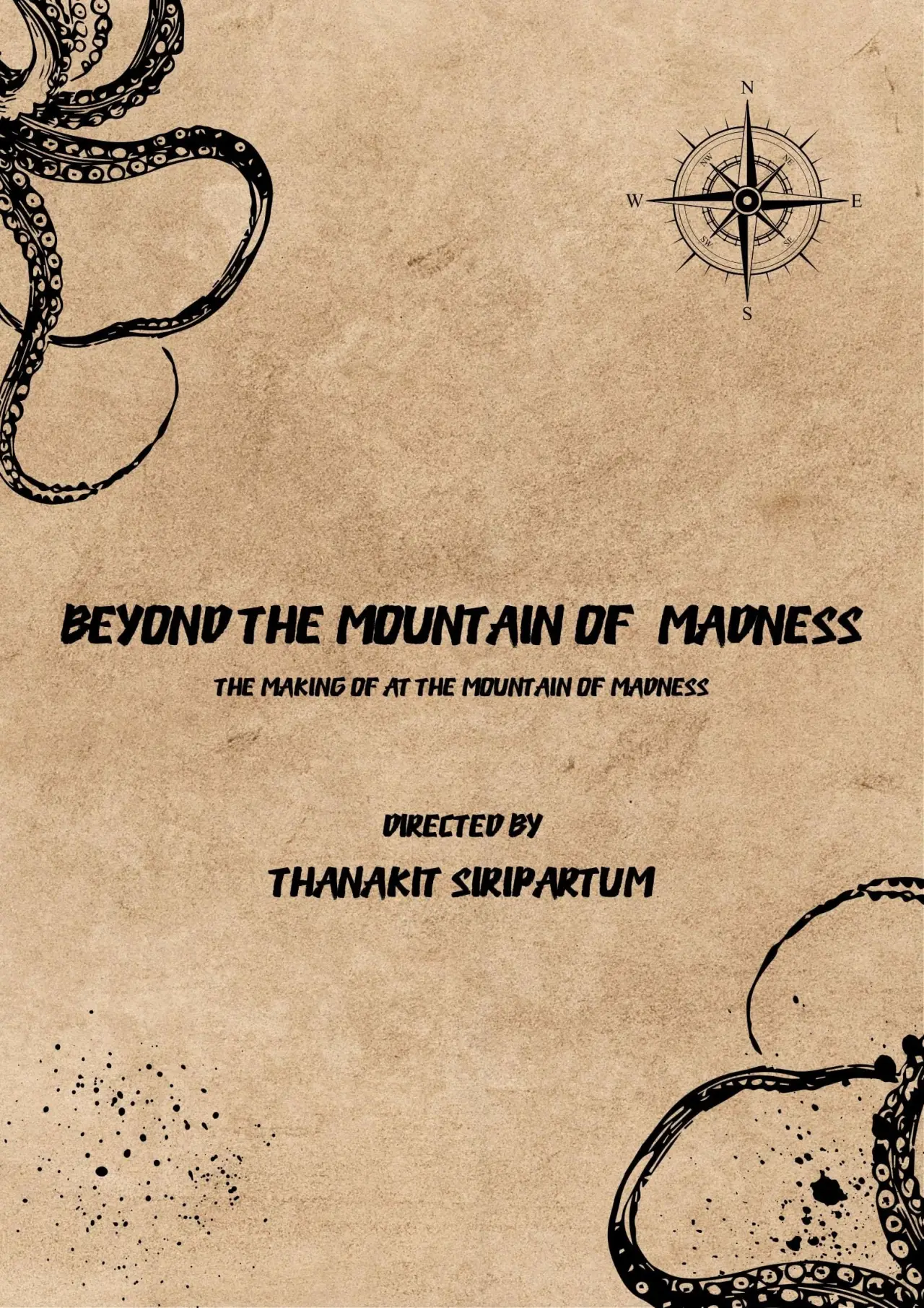 Movie poster "Beyond The Mountain of Madness: The Making Of  At The Mountain of Madness [Audio Fiction]"