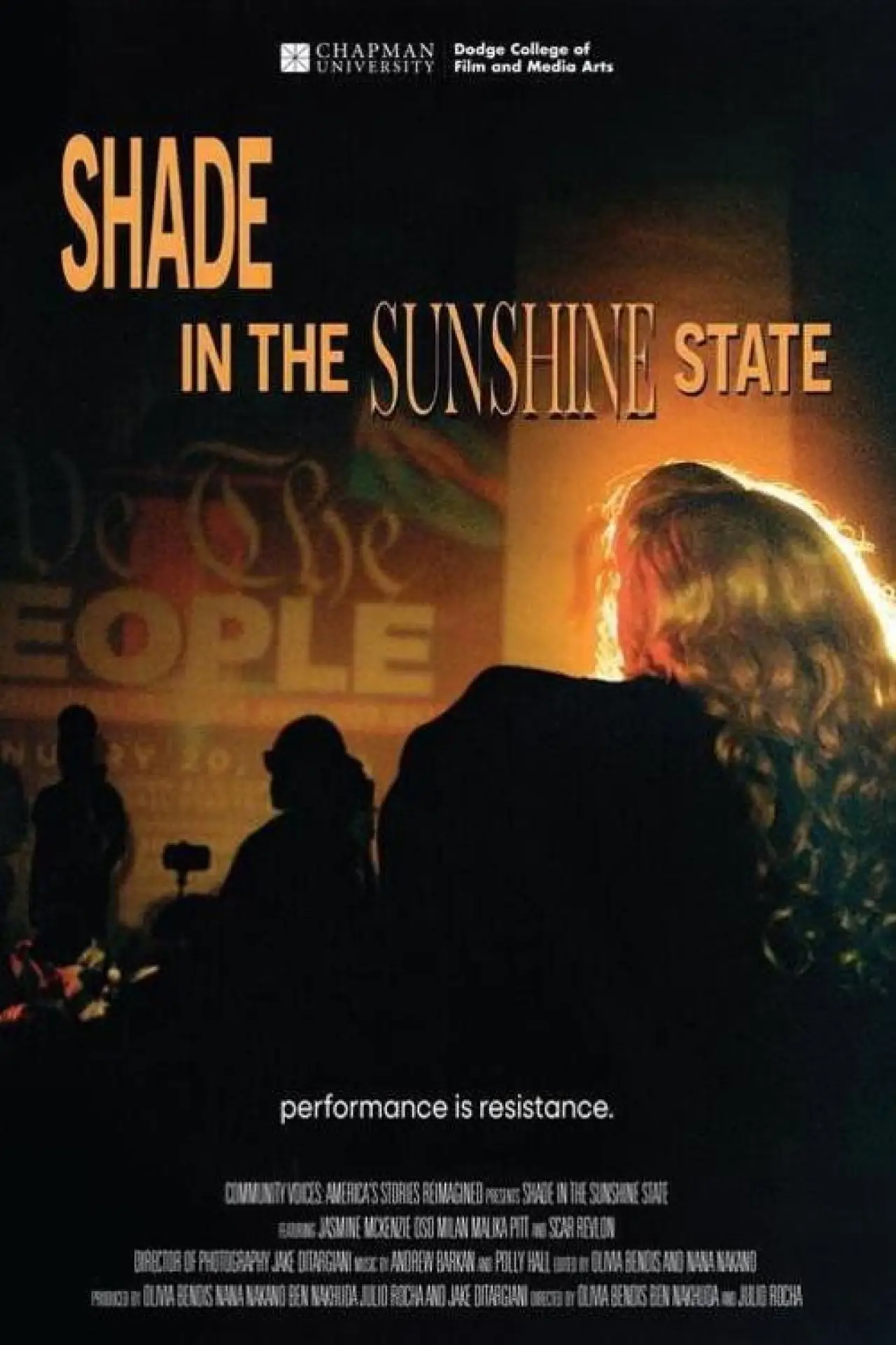 Movie poster "Shade in the Sunshine State"