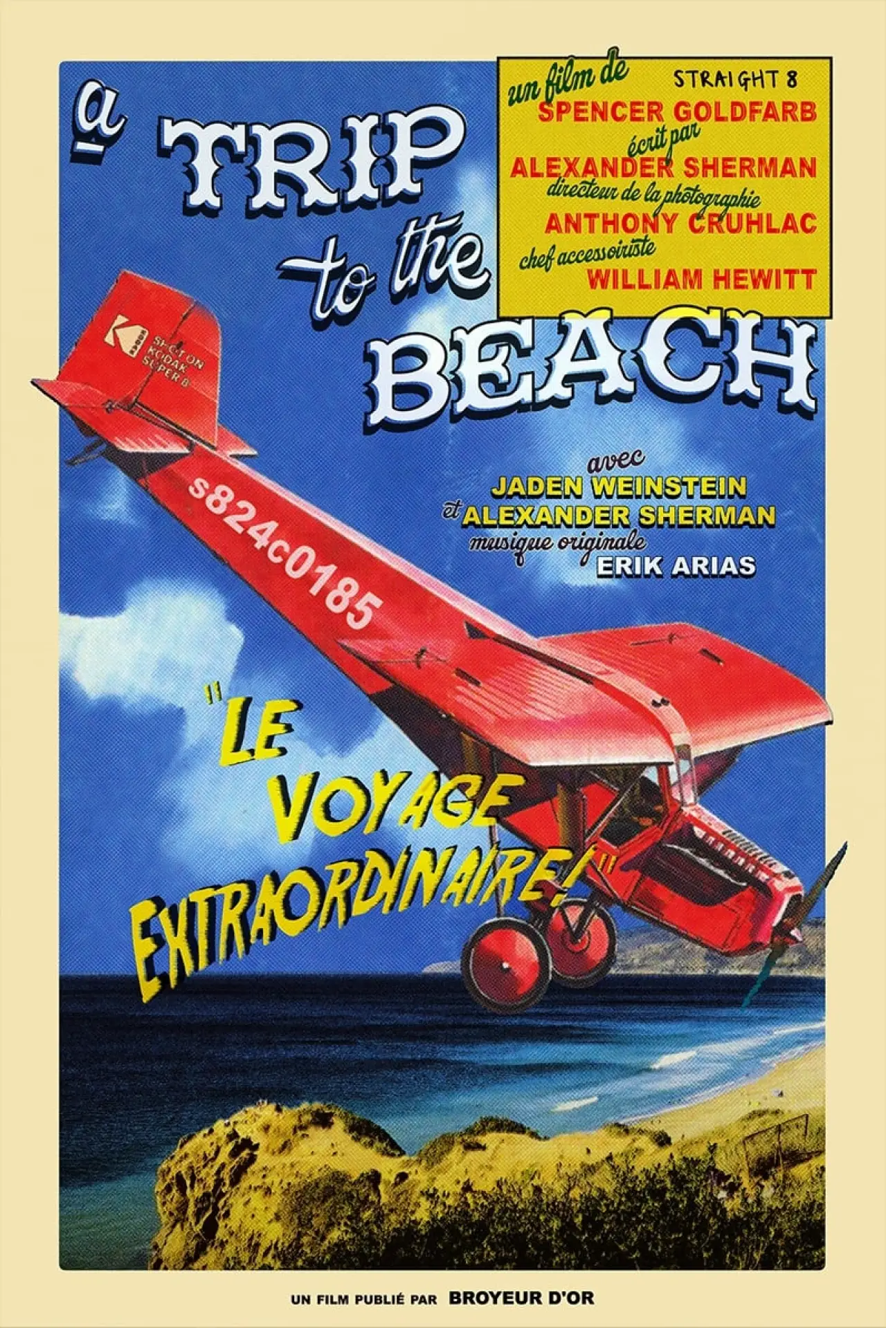 Movie poster "A Trip to the Beach"