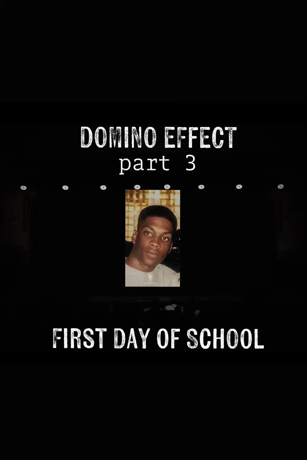 Movie poster "Ali Siddiq: The Domino Effect 3: First Day of School"
