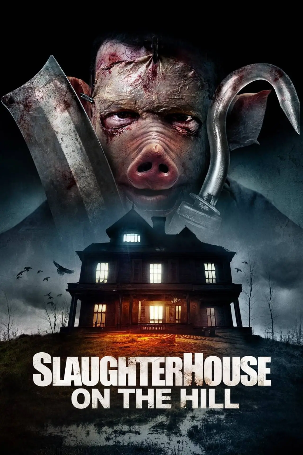 Movie poster "Slaughterhouse On The Hill"