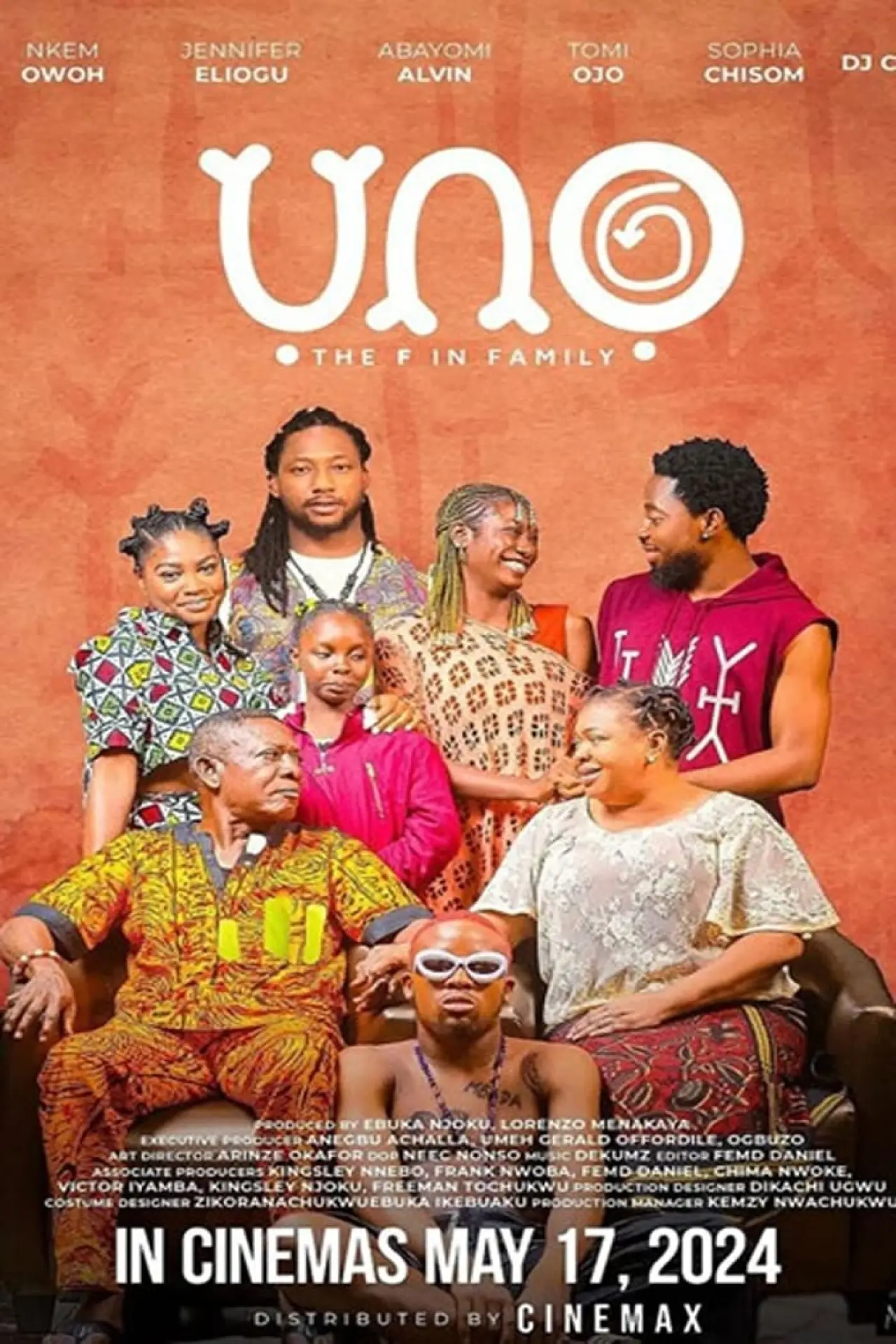 Movie poster "UNO: The F in Family"