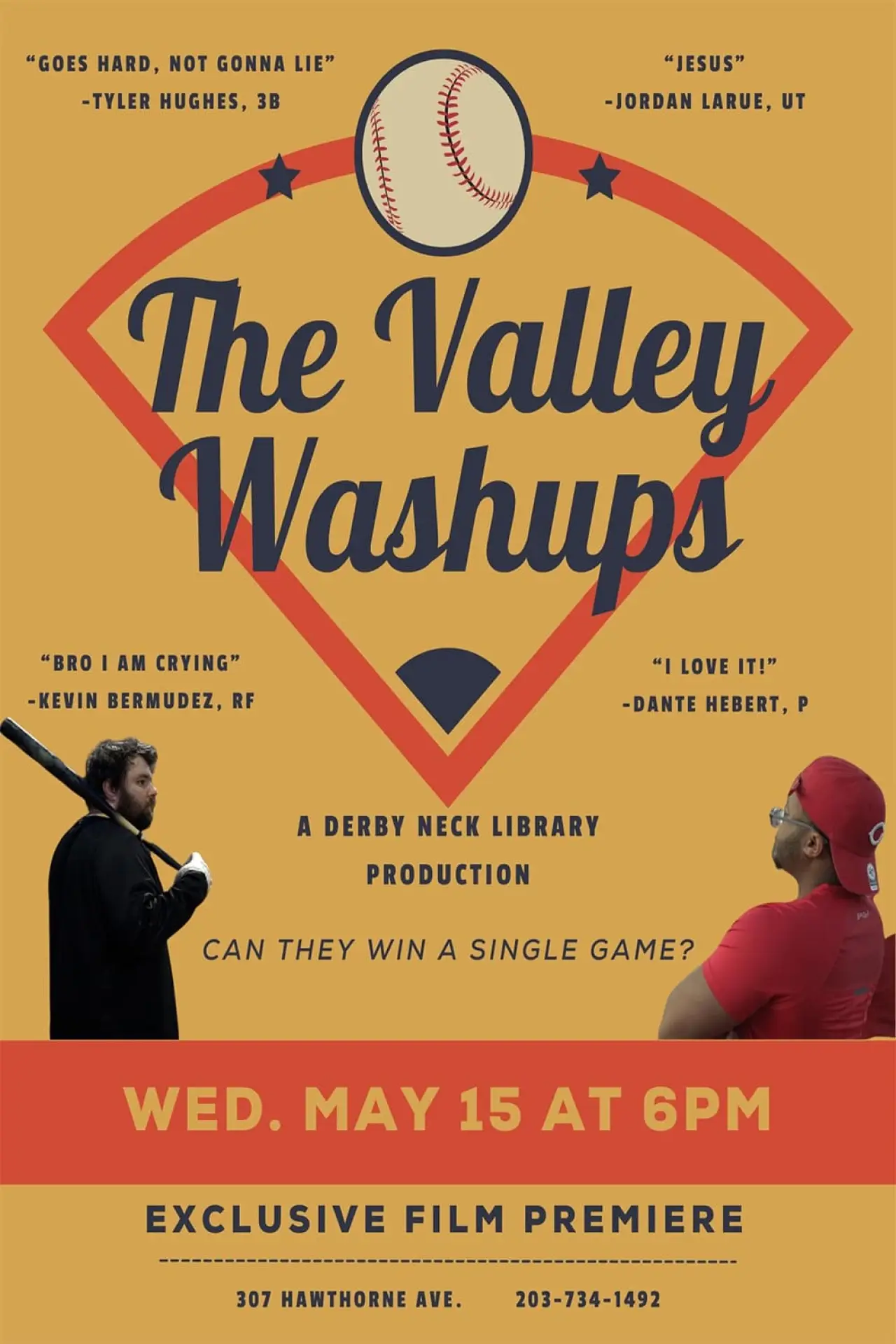 Movie poster "The Valley Washups"