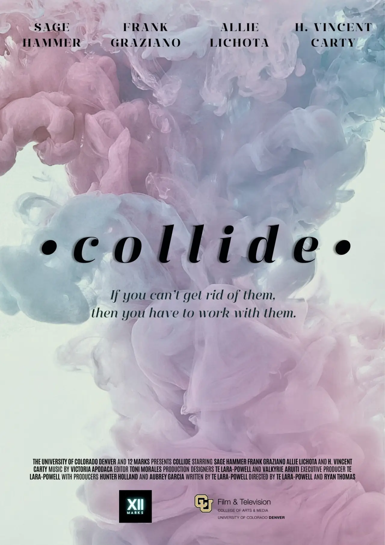 Movie poster "COLLIDE"