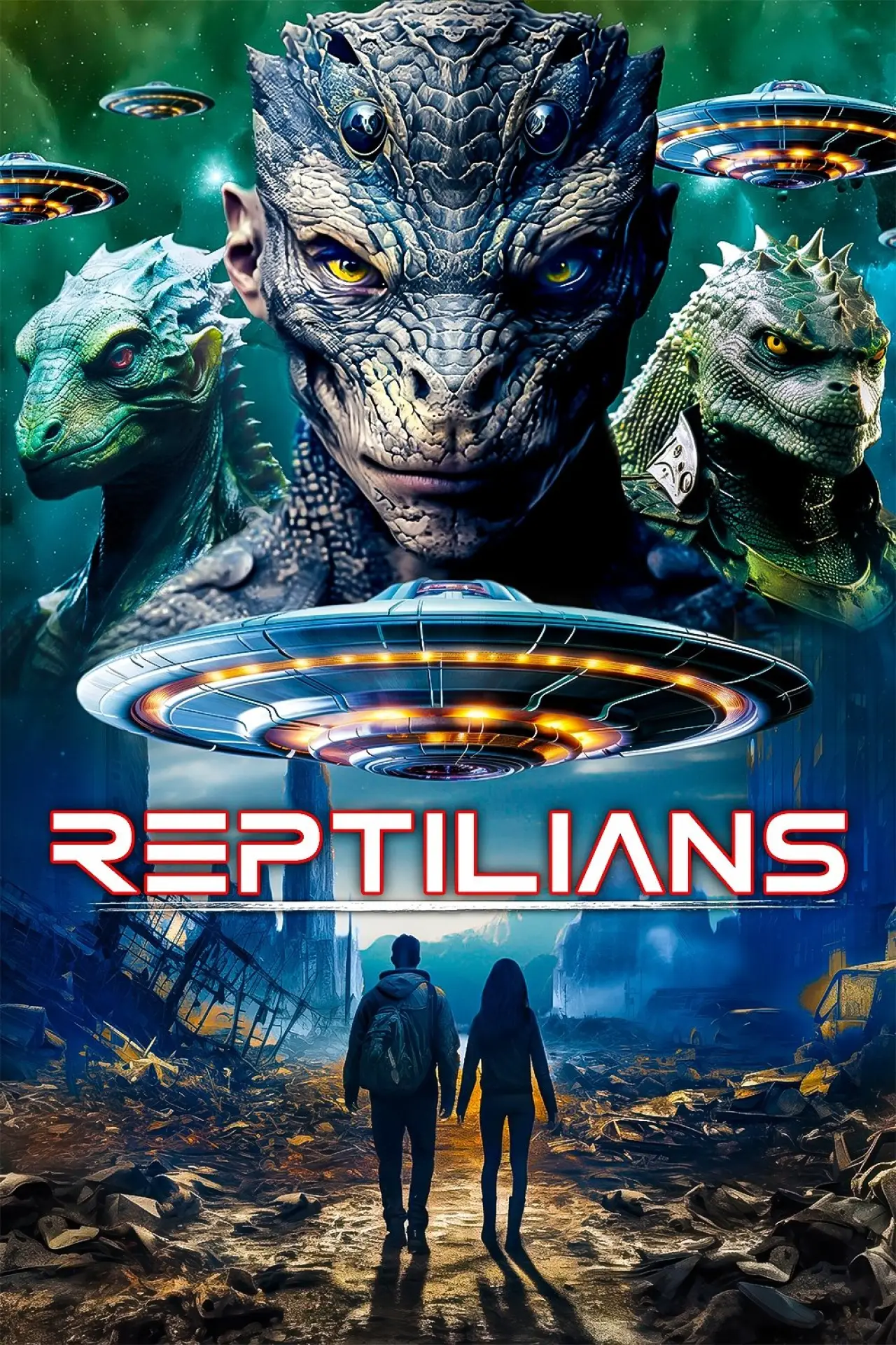 Movie poster "Reptilians"
