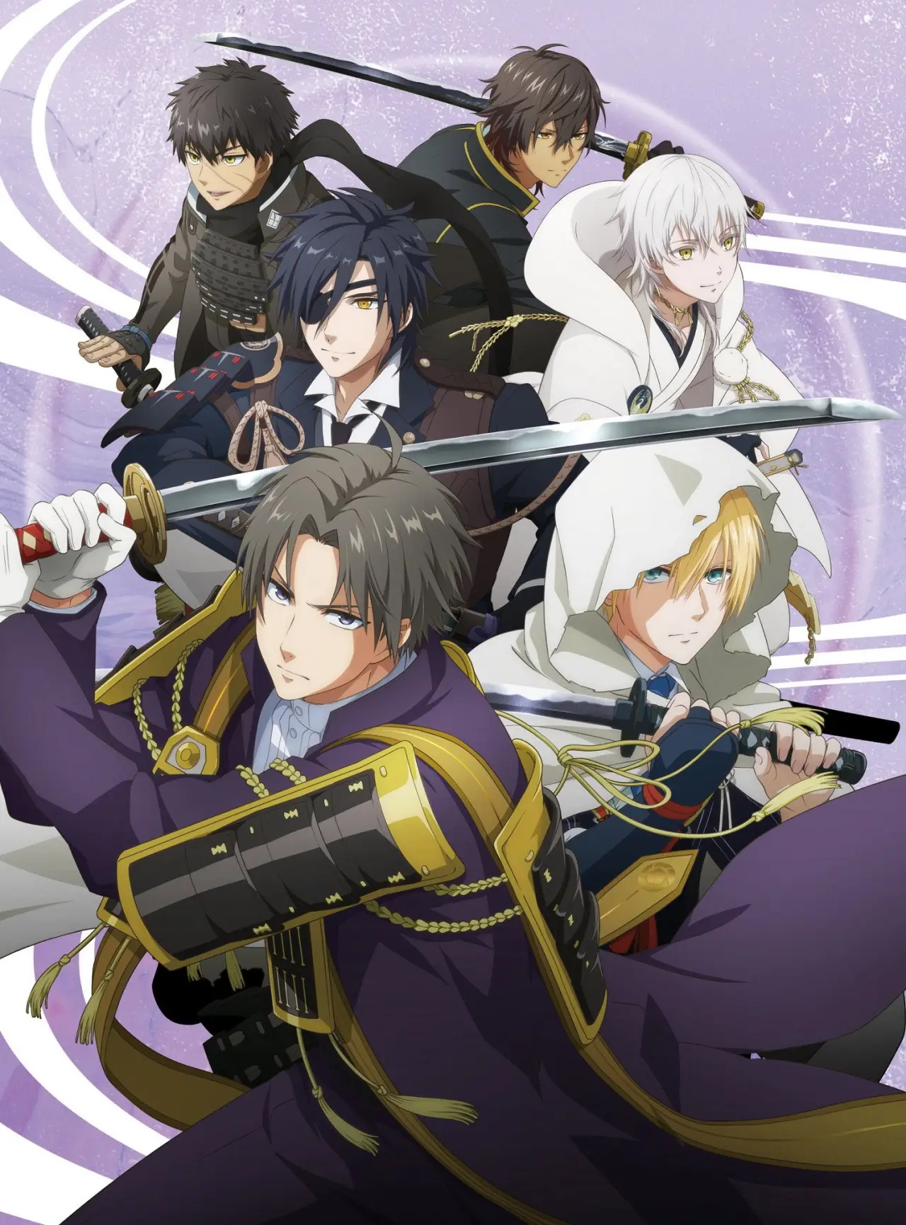 Movie poster "Touken Ranbu Kai: Douden Chikashi Haberau Monora"