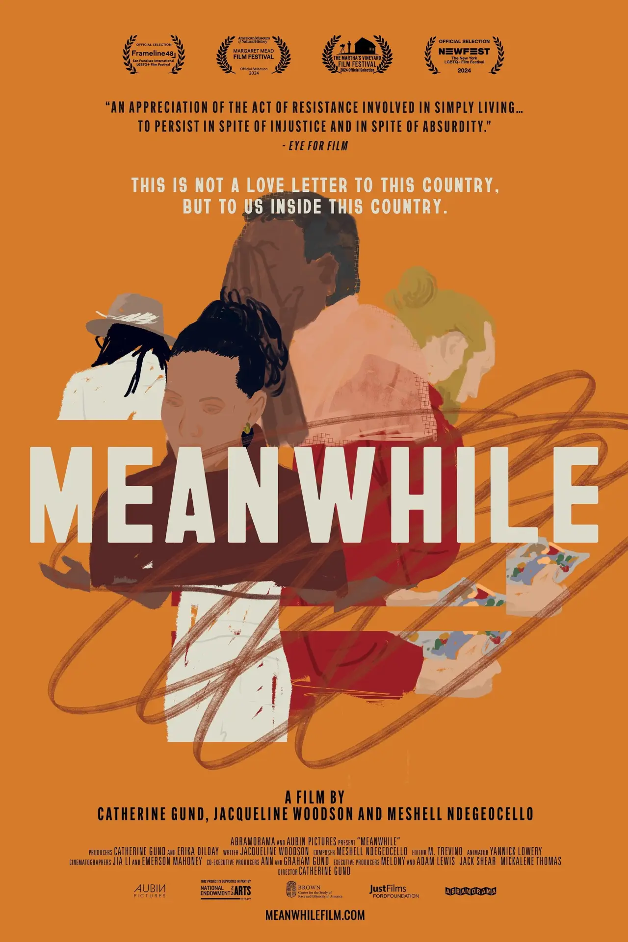 Movie poster "Meanwhile"