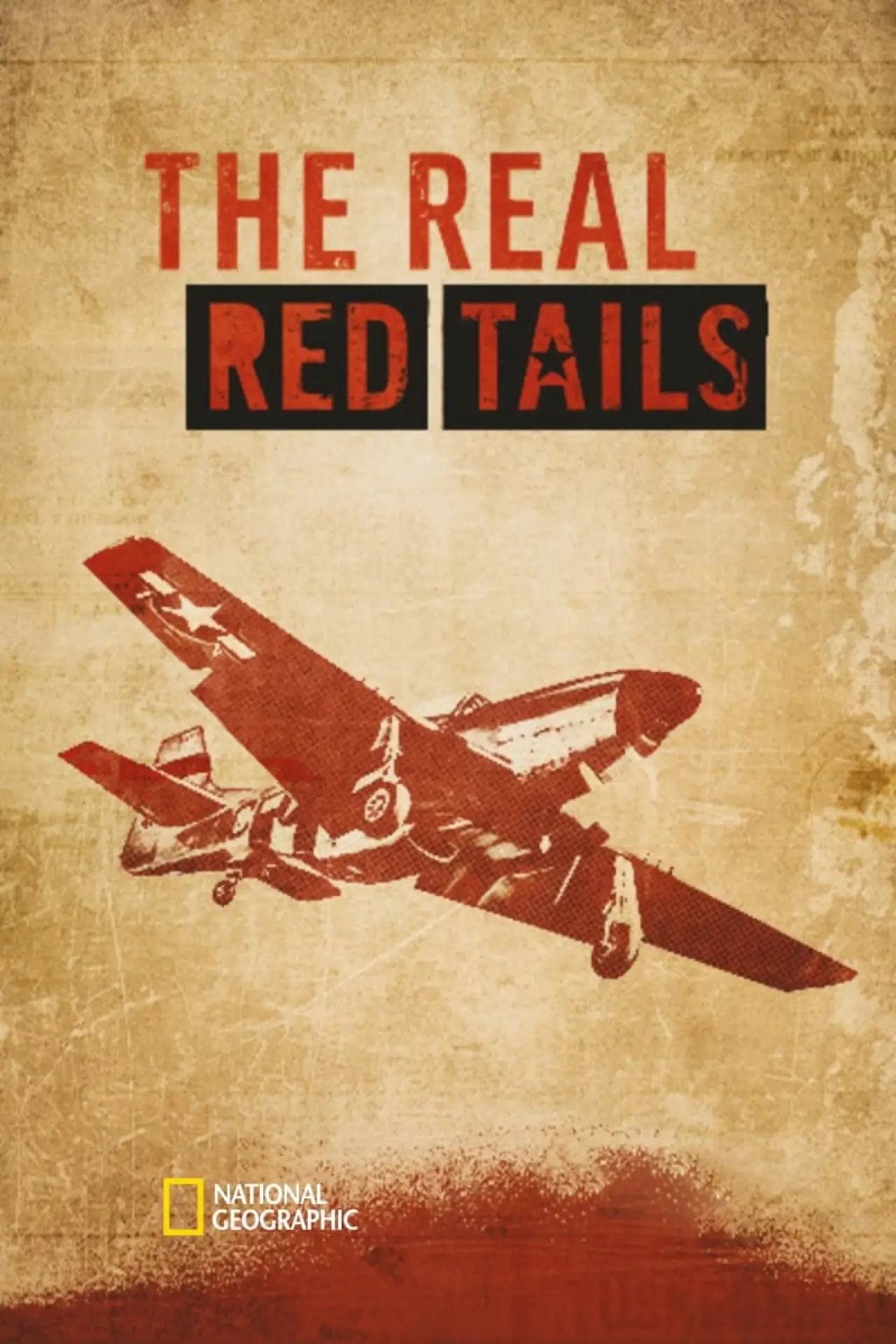 Movie poster "The Real Red Tails"