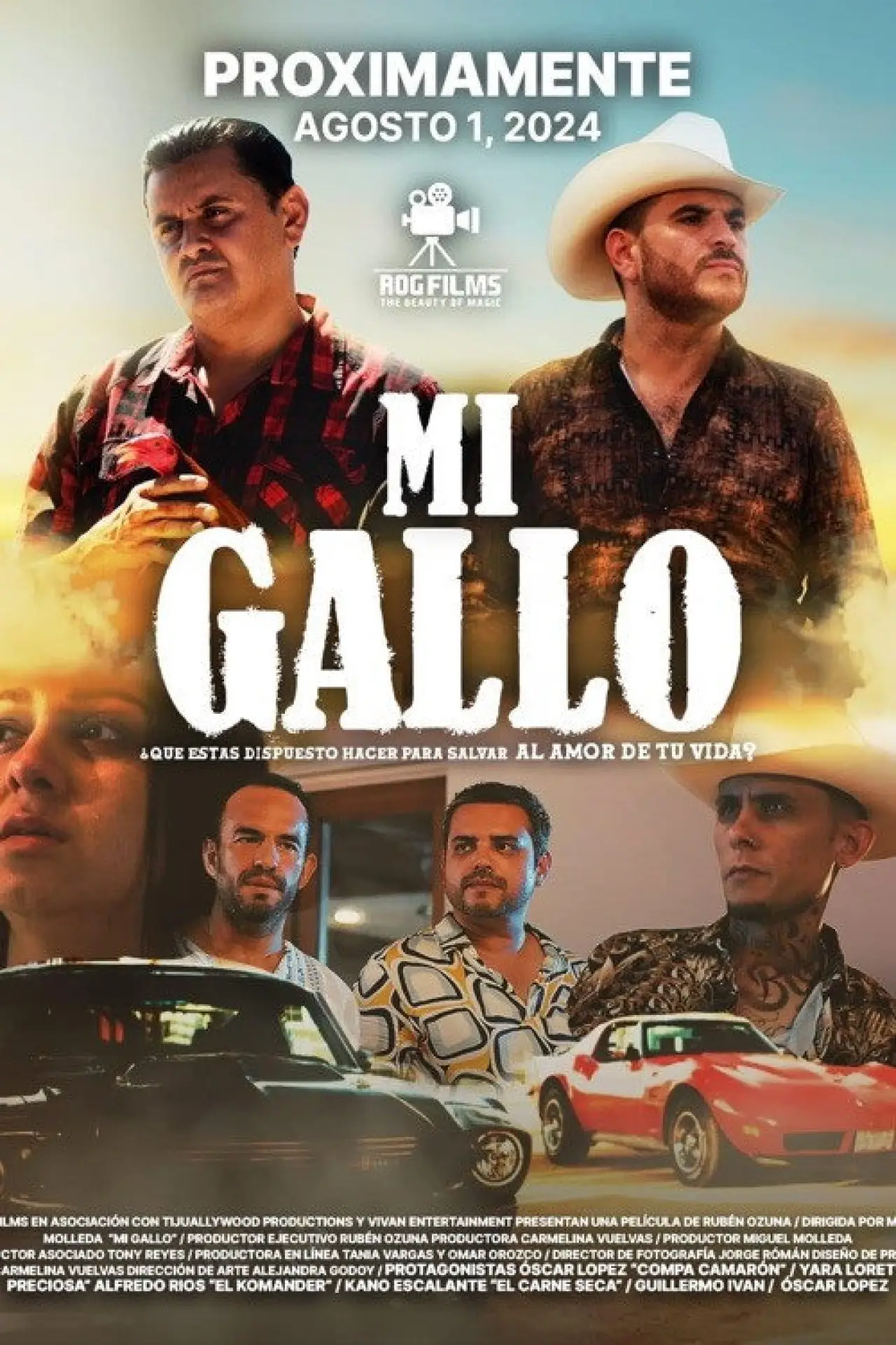Movie poster "Mi Gallo"