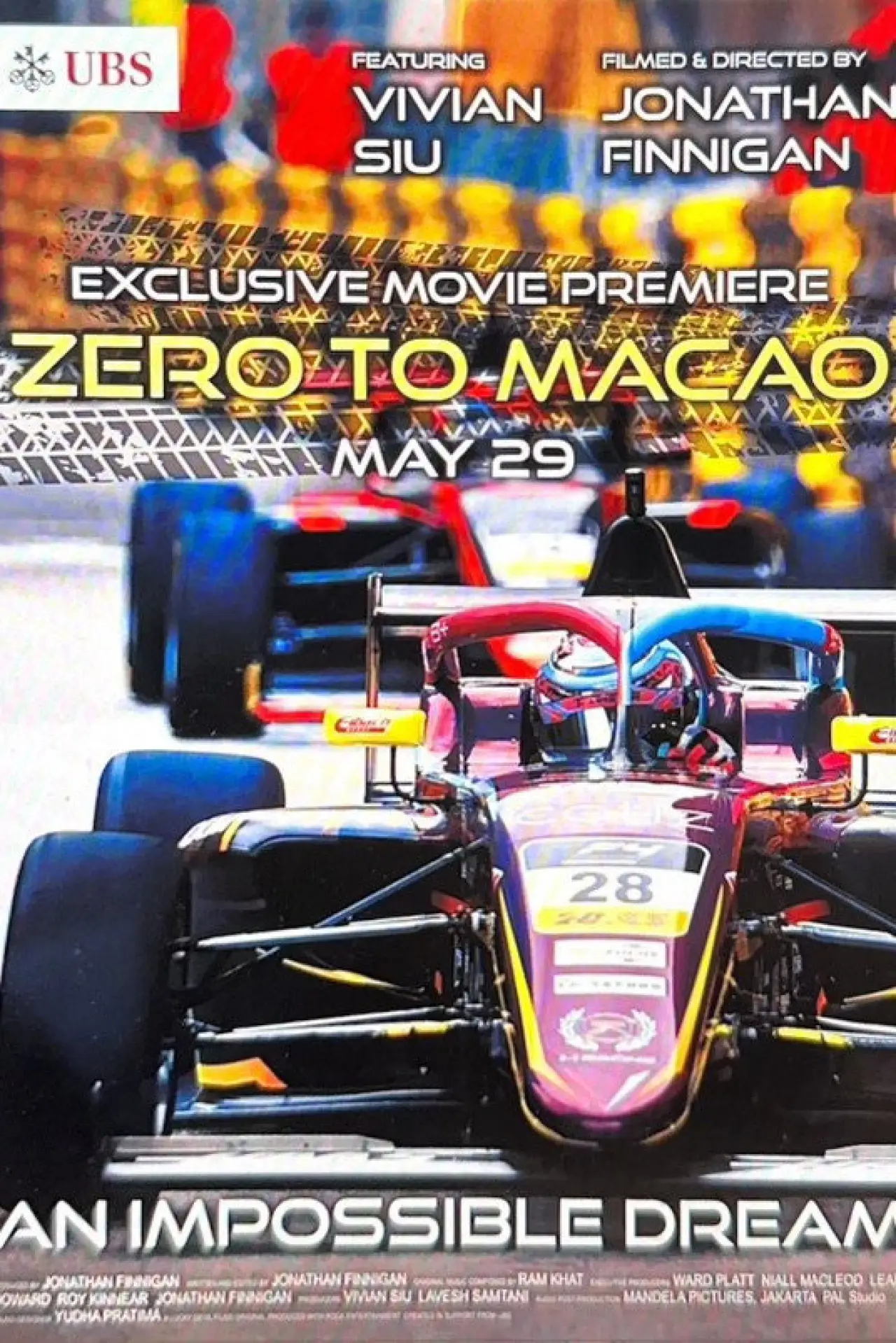 Movie poster "Zero to Macao"