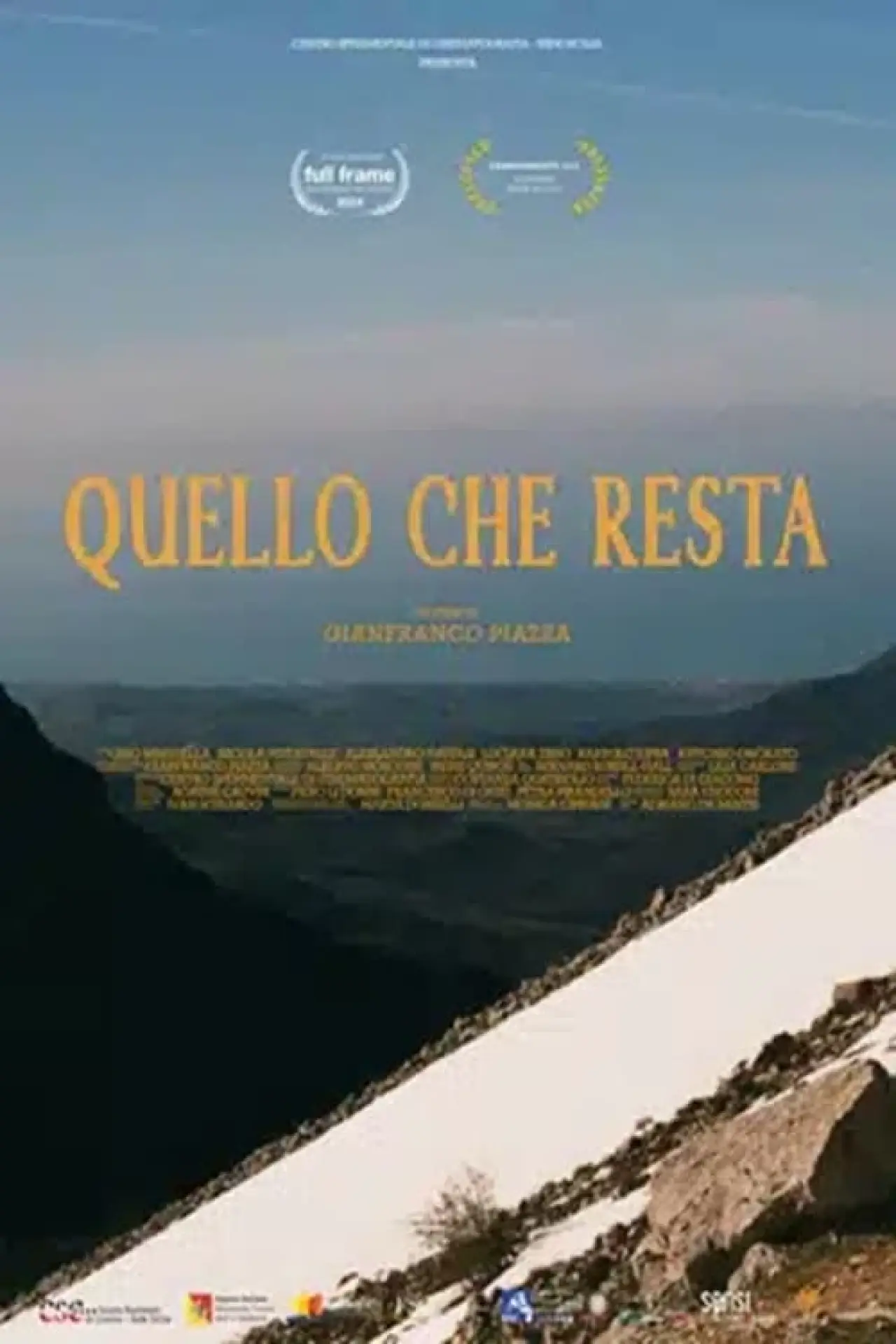 Movie poster "Quello che resta"