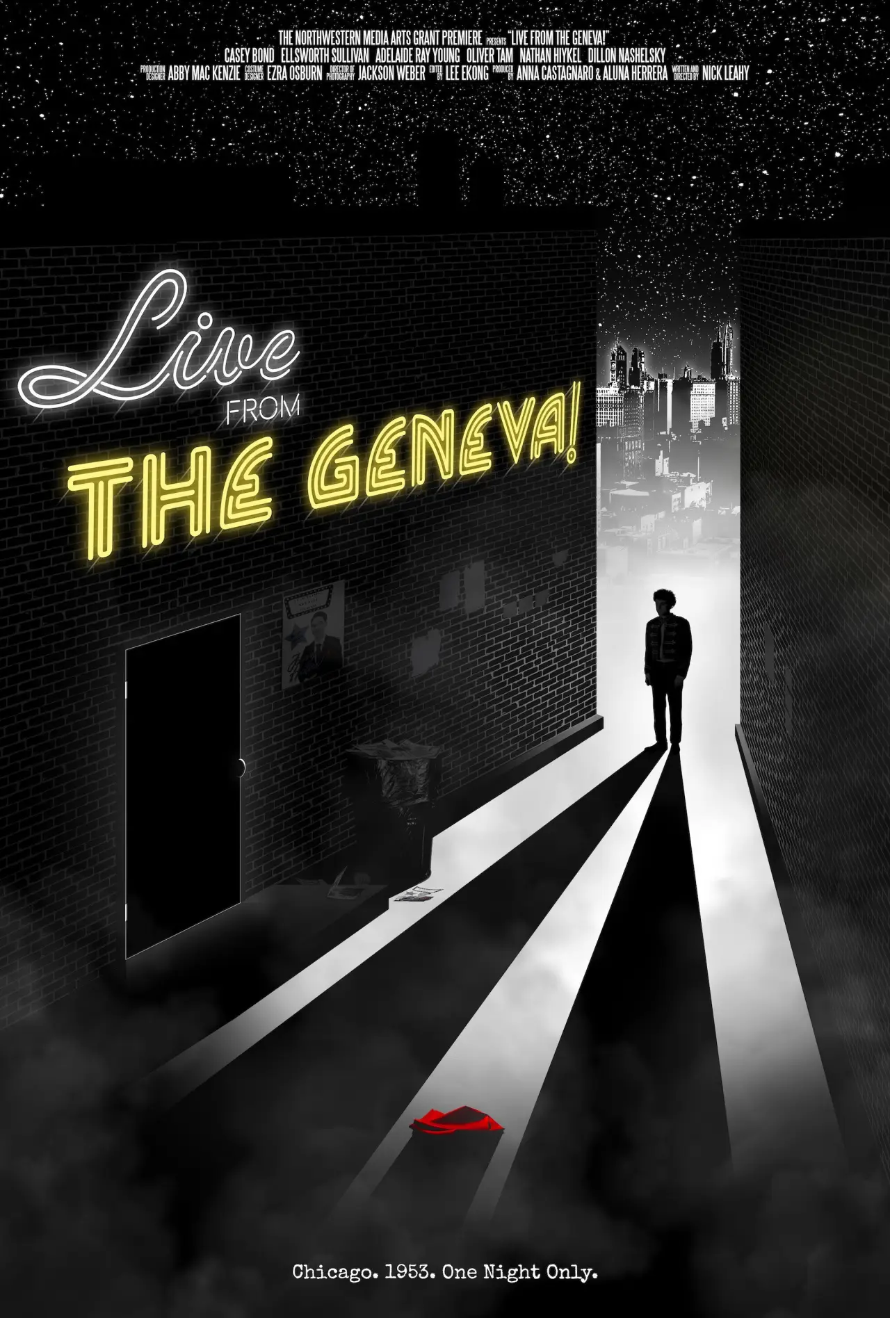 Movie poster "Live From The Geneva!"