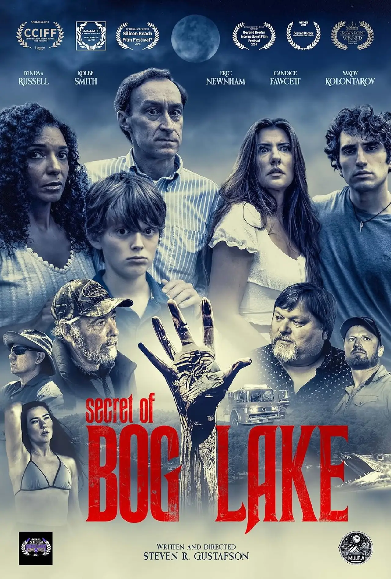 Movie poster "Secret of Bog Lake"