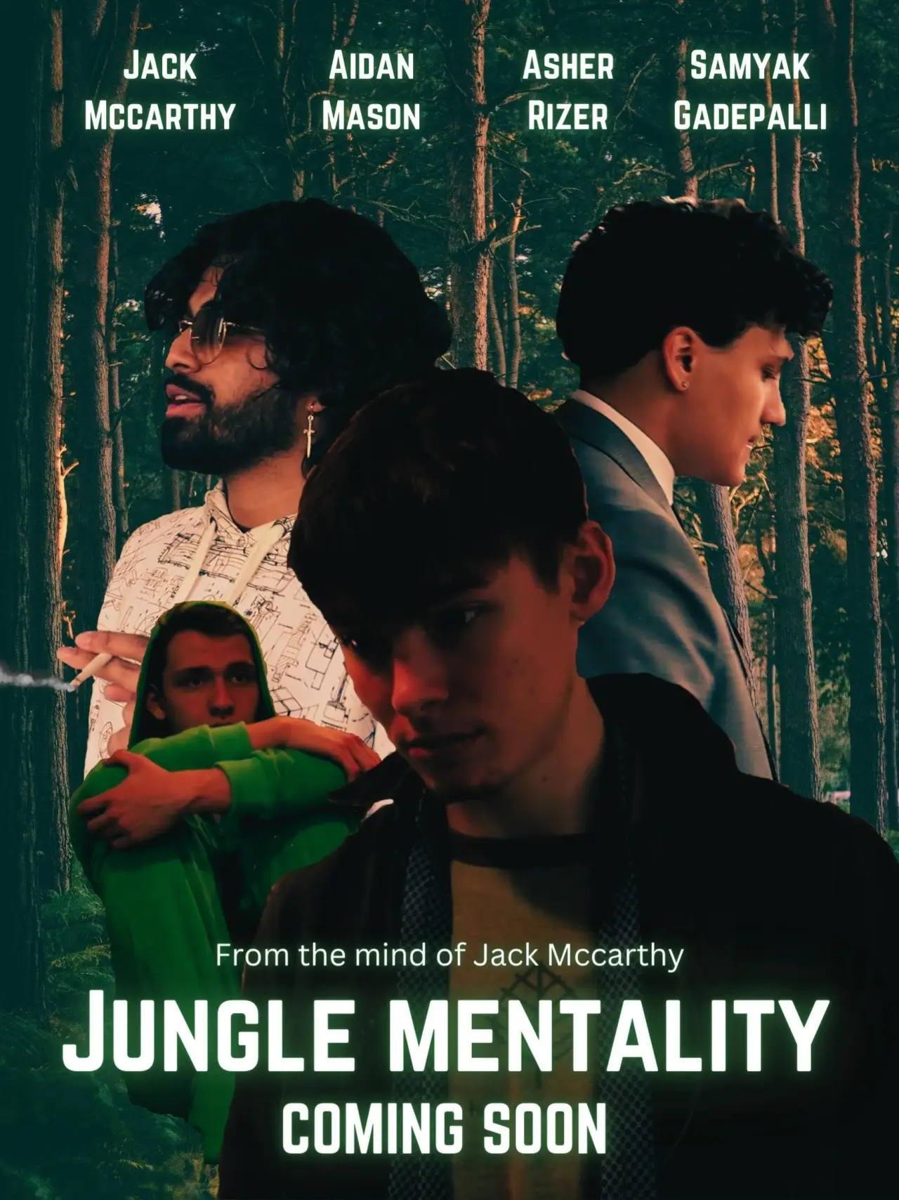 Movie poster "Jungle Mentality"