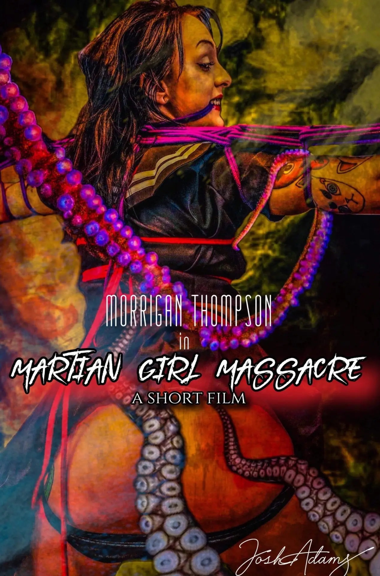 Movie poster "Martian Girl Massacre"
