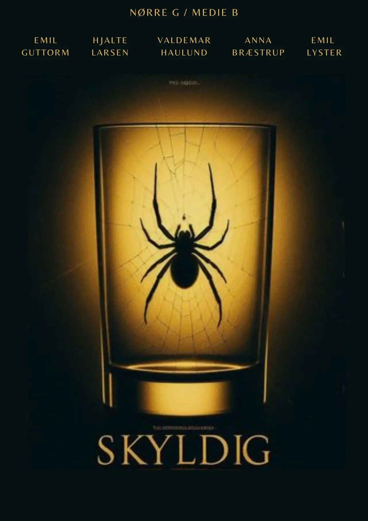 Movie poster "Skyldig"